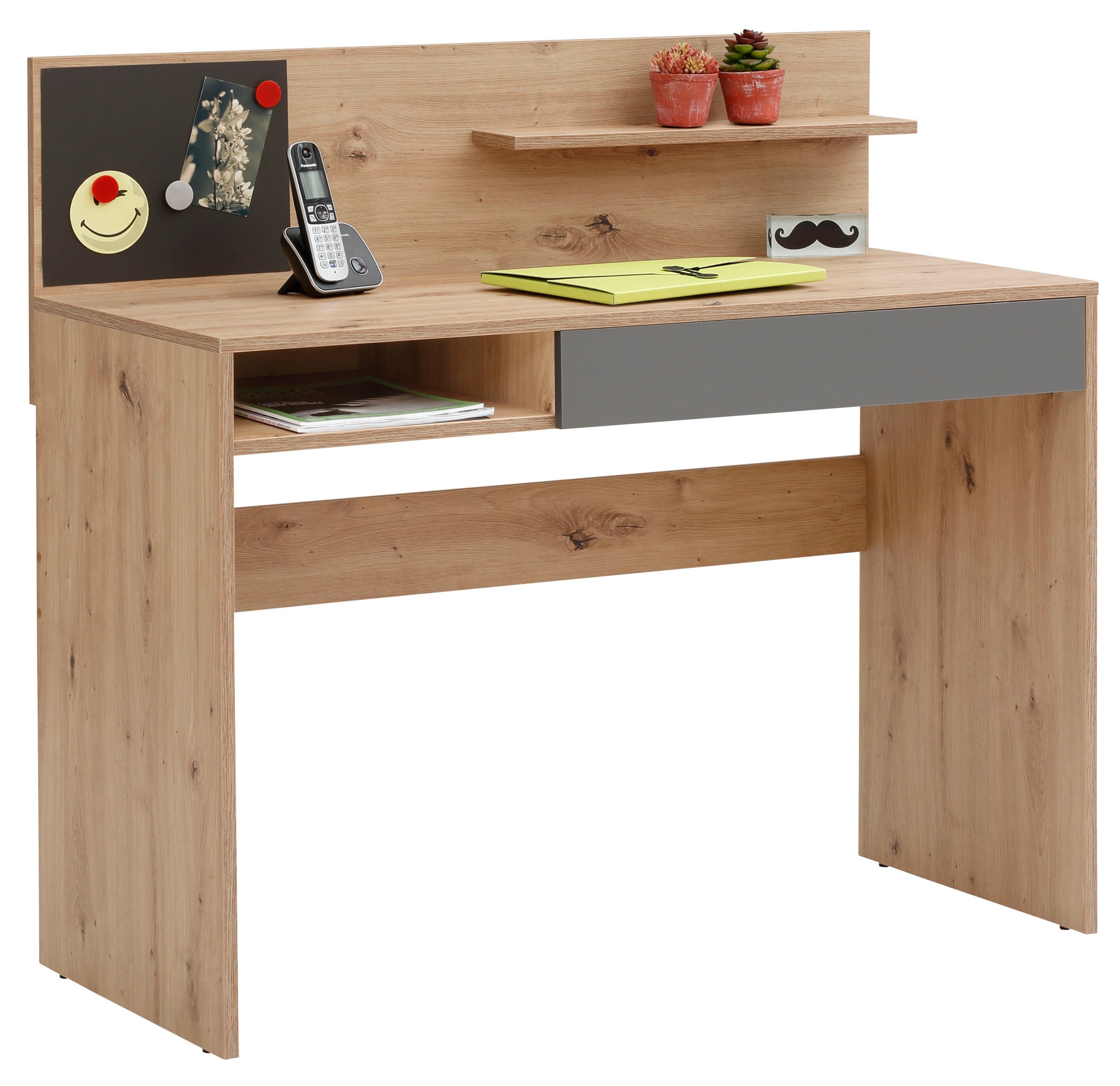 INOSIGN Schreibtisch Magnet, Magnettafel, große Arbeitsfläche, Schubkasten günstig online kaufen