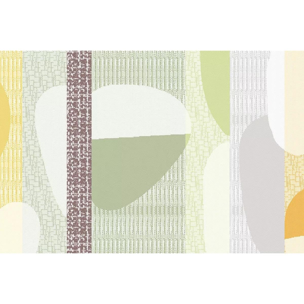 Garnier Thiebaut Platzset Beschichtete Tischsets (2x Set) Mille Galets Terre Cuite, (Set, 2-St), beschichtet