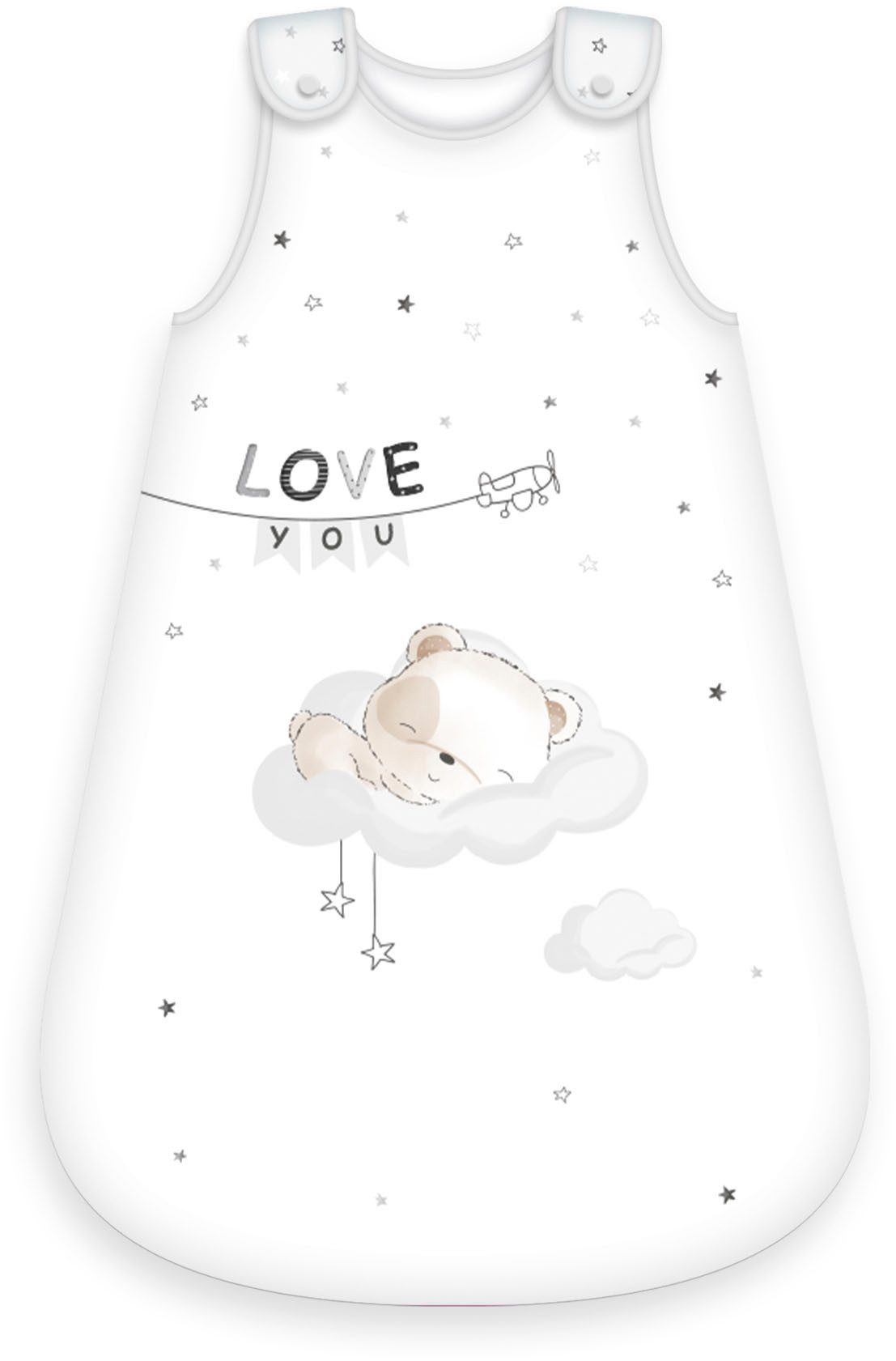Baby Best Babyschlafsack Sleeping Little Bear Baby-Schlafsack 70cm (1 tlg) – Bild 2 von 5