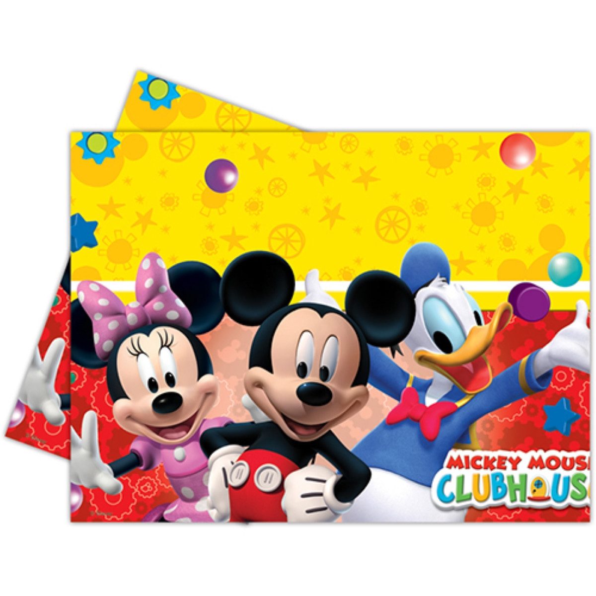 Procos Hängedekoration Tischdecke PVC Mickey Club 120x180cm günstig online kaufen