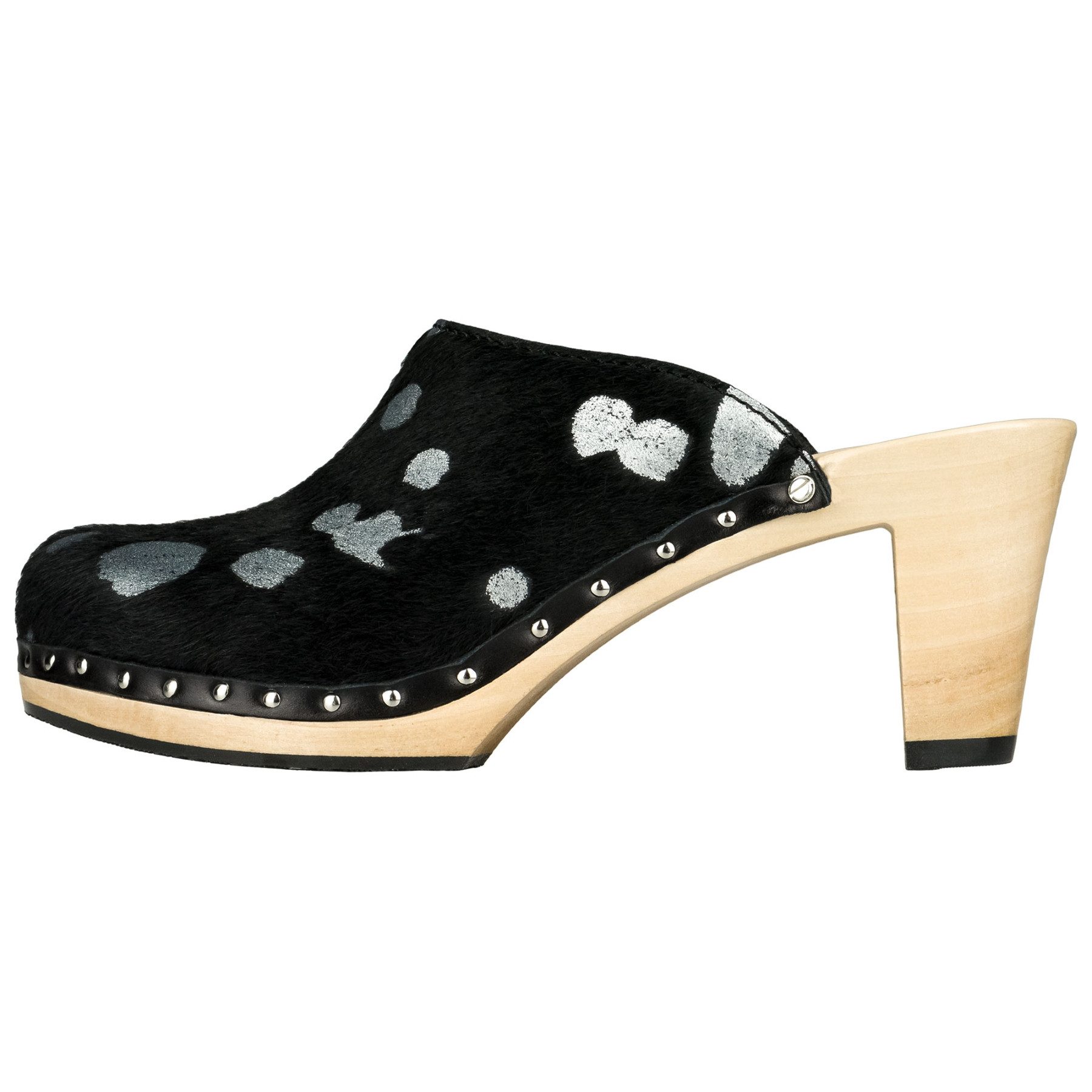 BERKEMANN Hamburg 1885 Erwachsene Holz Miley Сабо Leder Clog