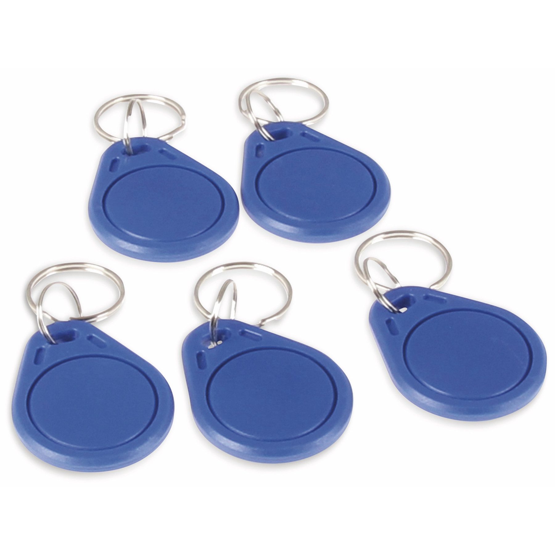 Joy-it RFID-Halsbandanhänger JOY-IT RFID Schlüsselanhänger Clips 5 Stück