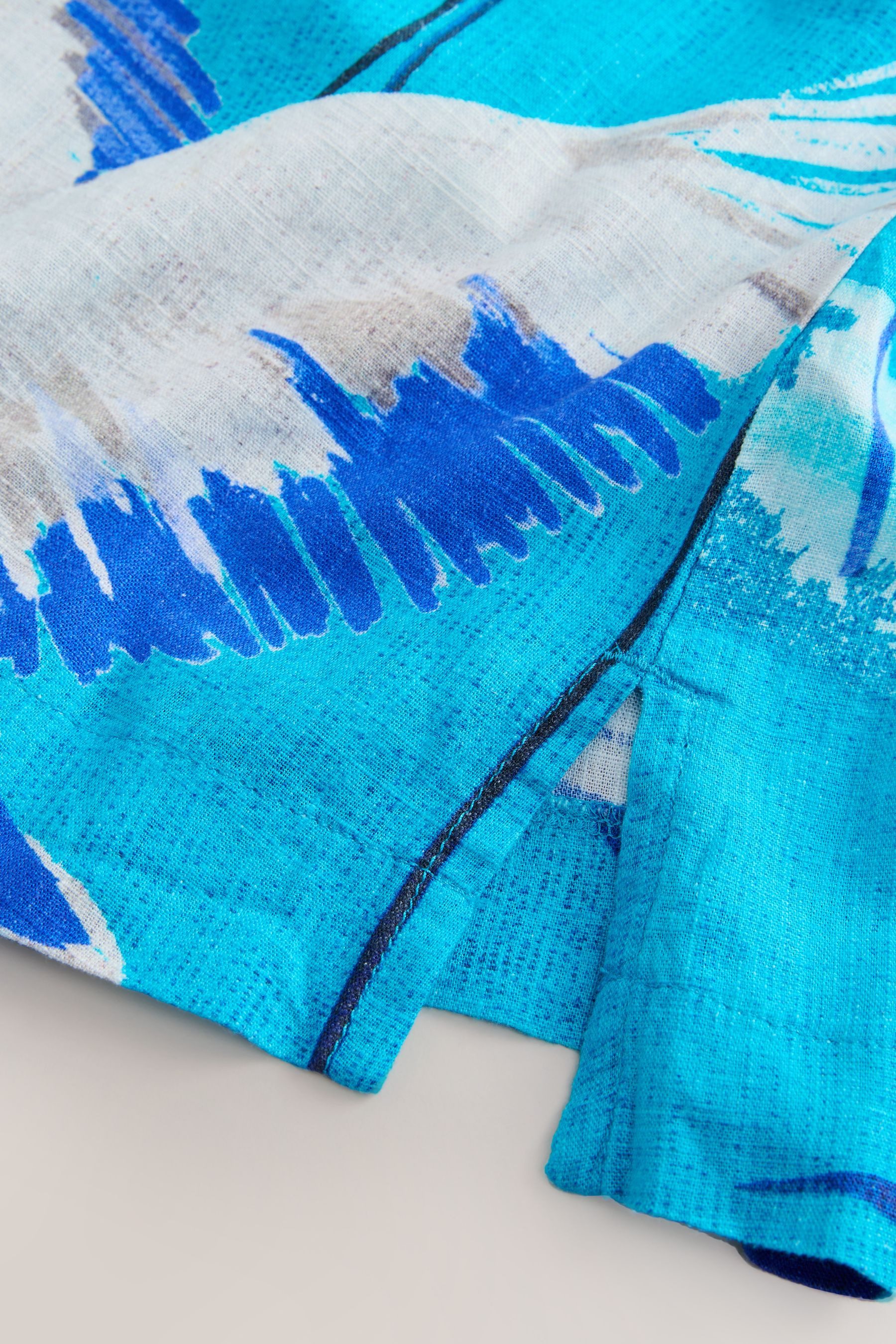 Next Minikleid Mini-Etuikleid mit Leinen mit U-Rückenausschnitt (1-tlg) günstig online kaufen