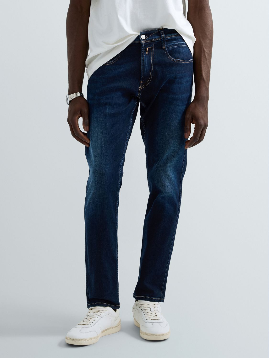 Replay Slim-fit-Jeans Anbass Superstretch elastisch