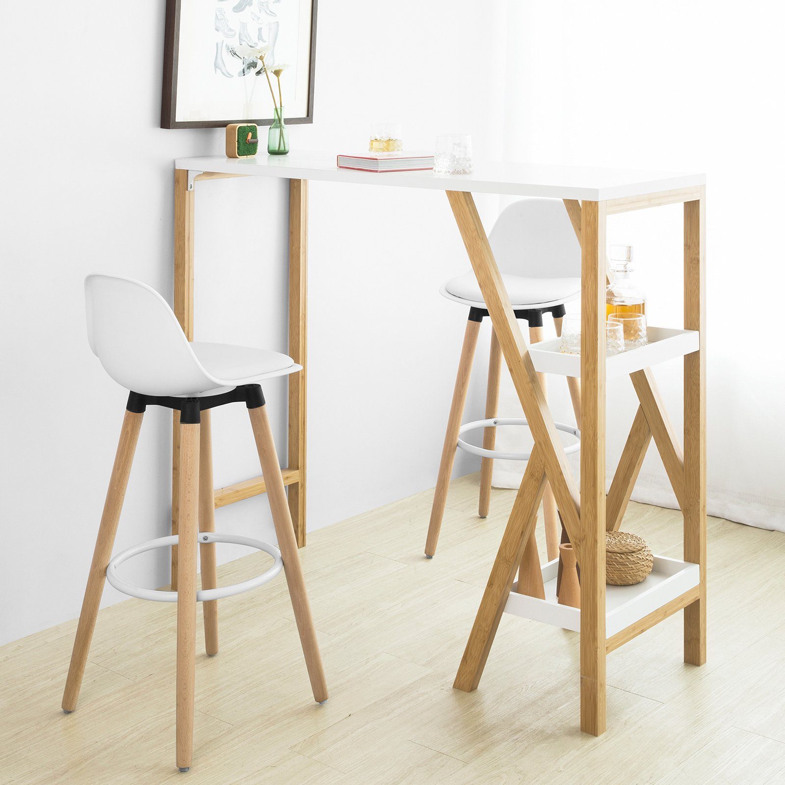 SoBuy Barhocker FST70, Barstuhl Tresenhocker mit günstig online kaufen