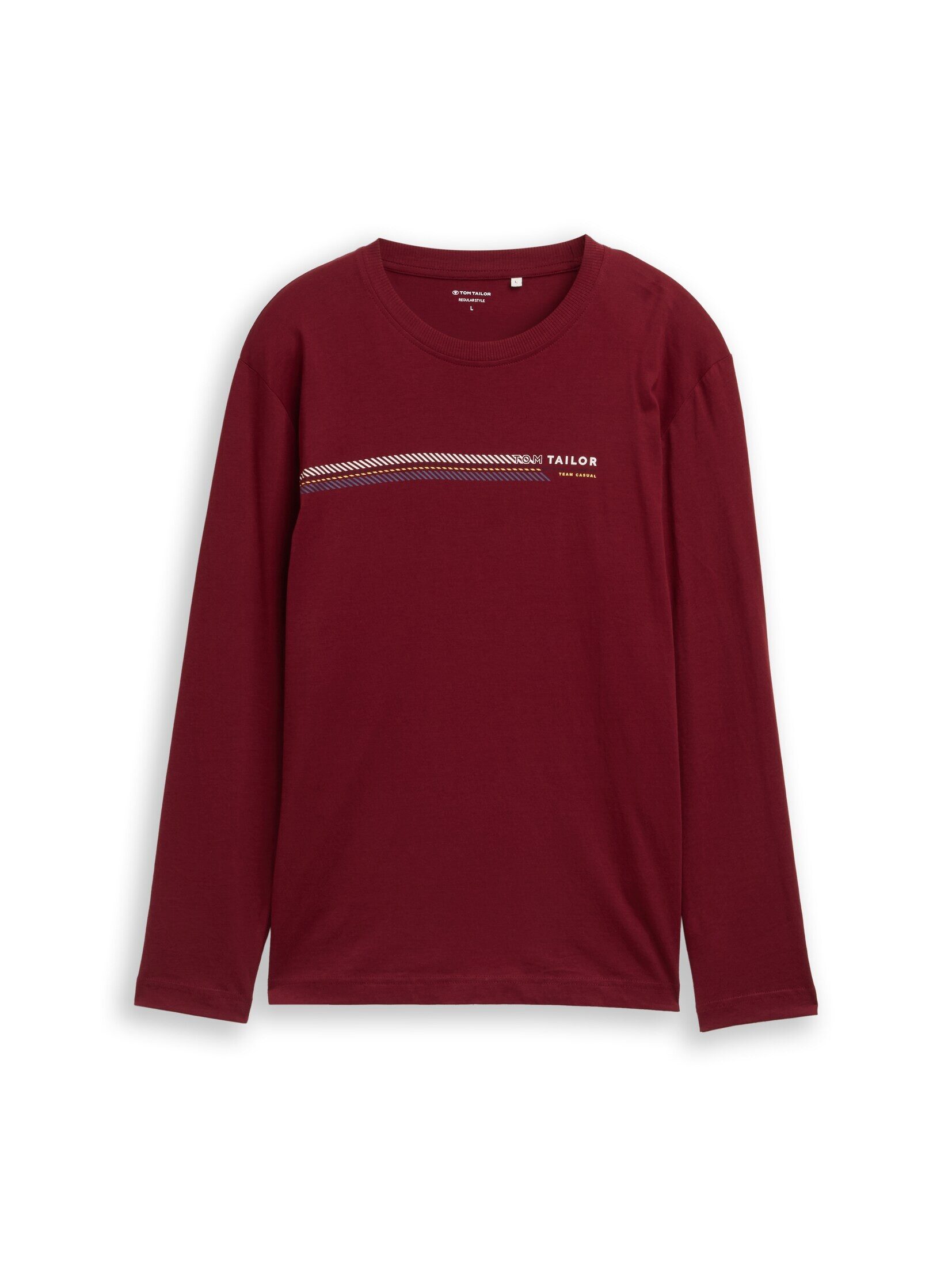 TOM TAILOR Langarmshirt T-Shirt Langarmshirt mit günstig online kaufen