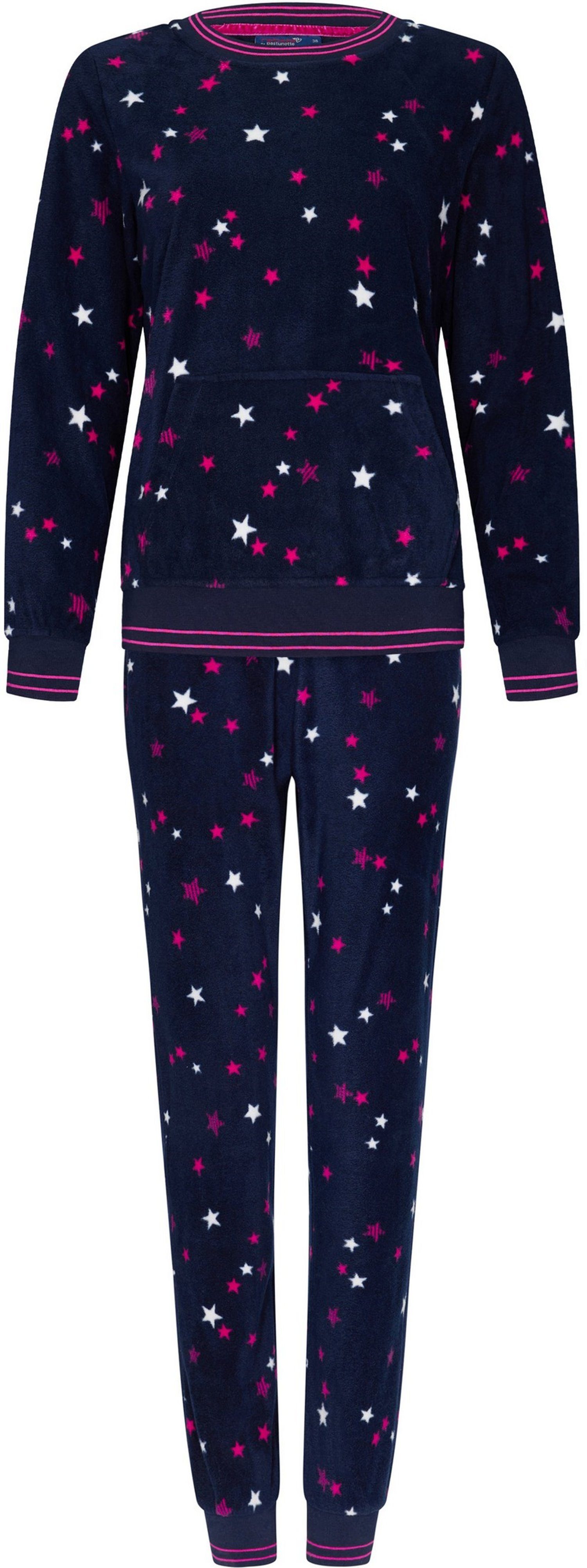 Sterne Pyjama Schlafanzug Rebelle Mädchen allover tlg) Fleece (2