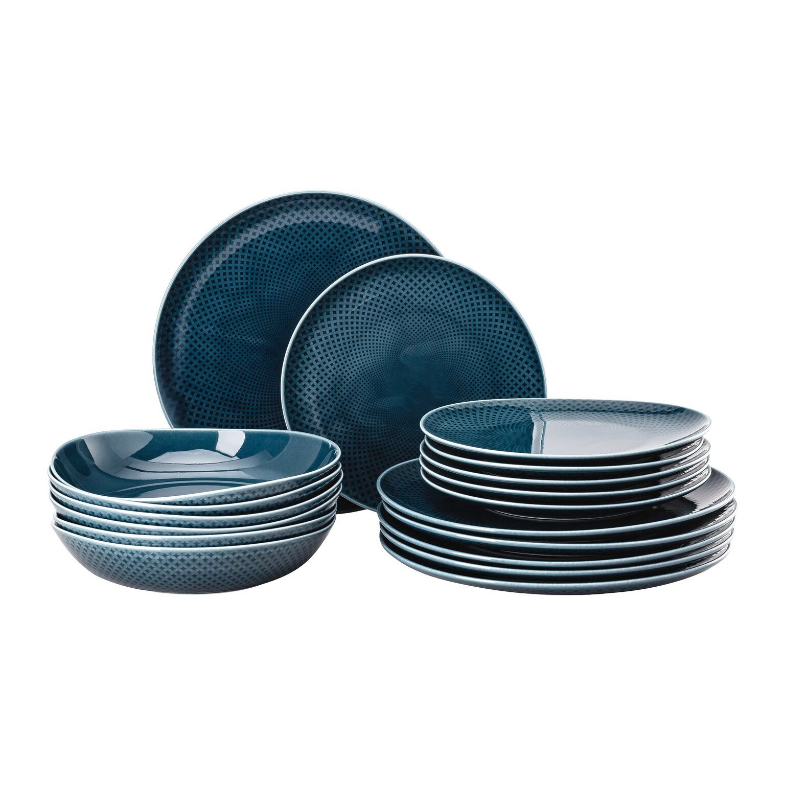 Rosenthal Geschirr-Set Rosenthal Junto Set, Porzellan, Porzellan