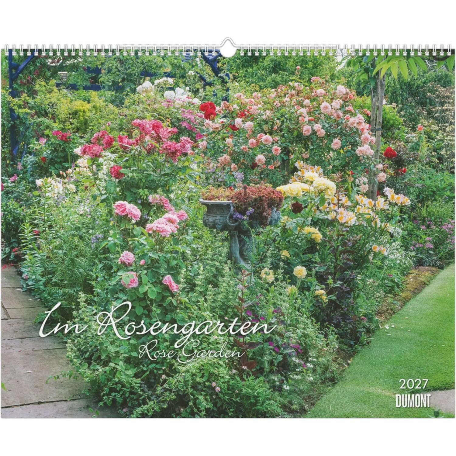 NEUMANN Wandkalender Im Rosengarten 2027