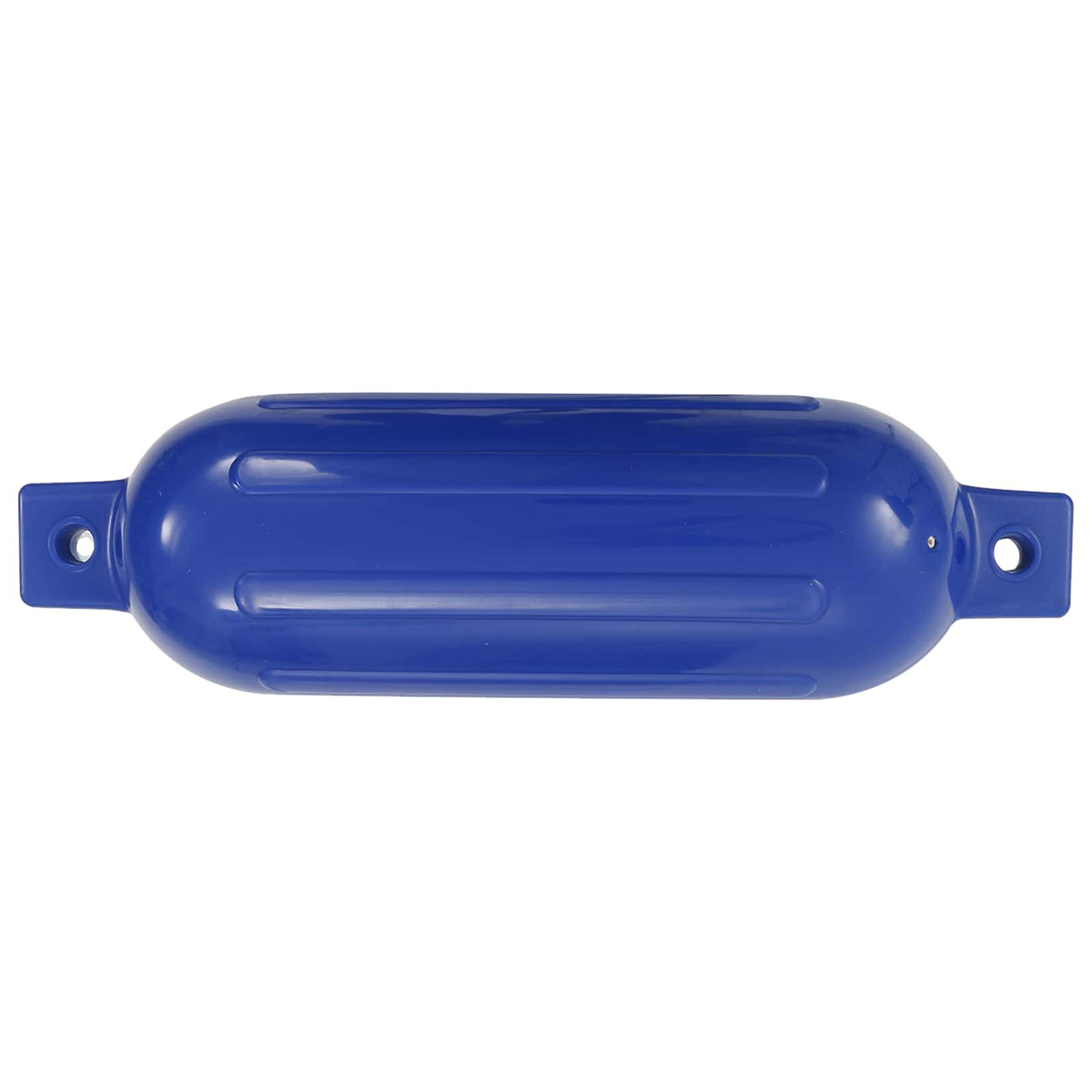 vidaXL Motorboot Bootsfender 4 Stk. Blau Ø 14x50 cm PVC, (4-St)