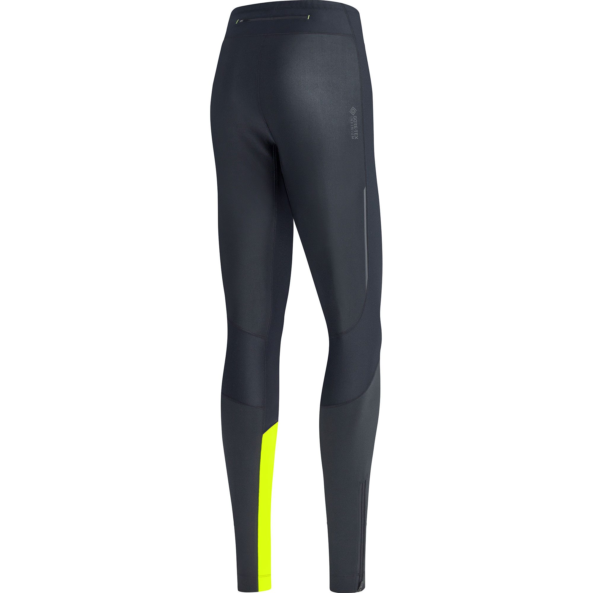 GORE® Wear Laufhose Gore Wear R5 GTX Infinium Tights Black Neon Yellow
