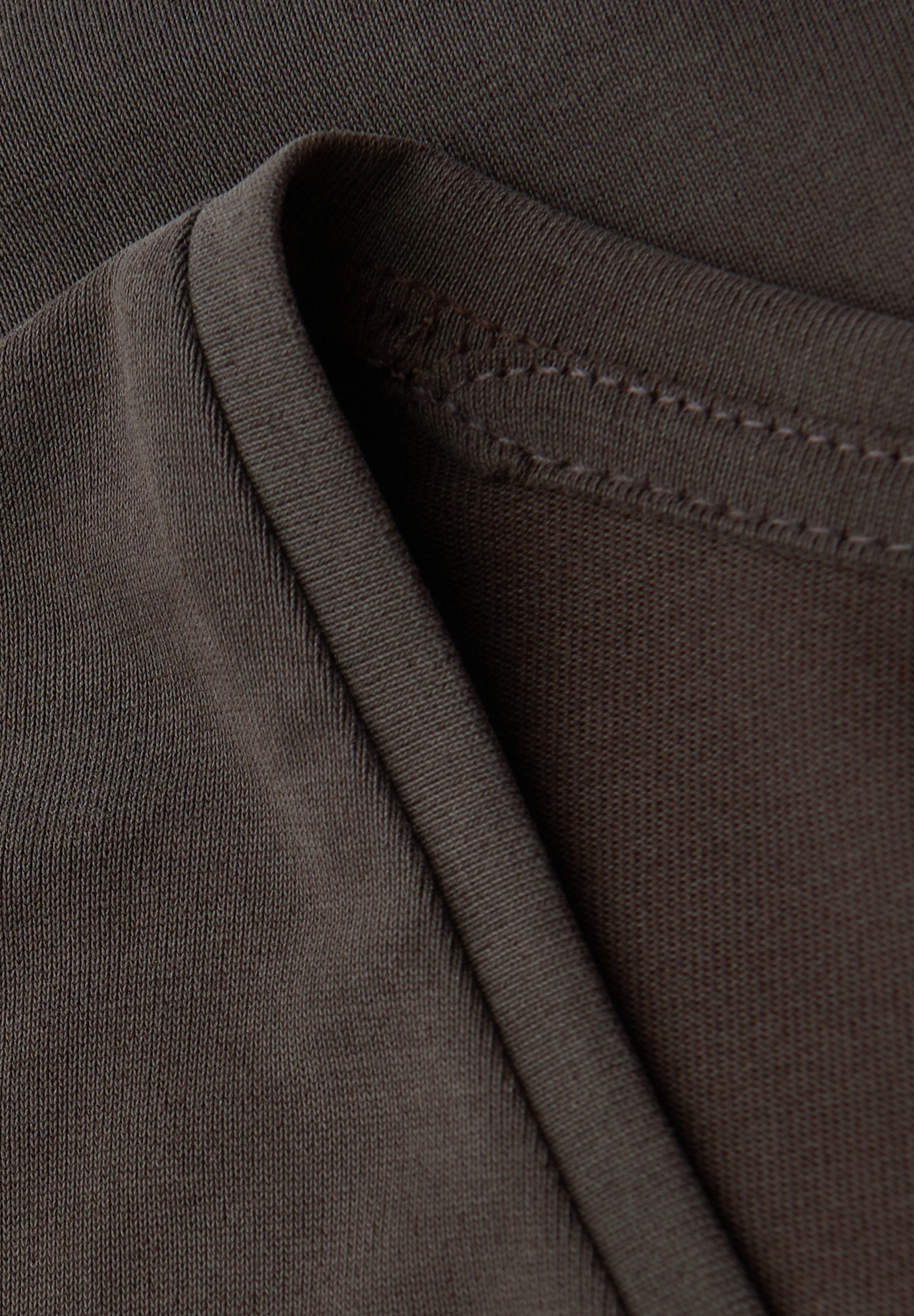 STREET ONE STUDIO Langarmshirt in Unifarbe