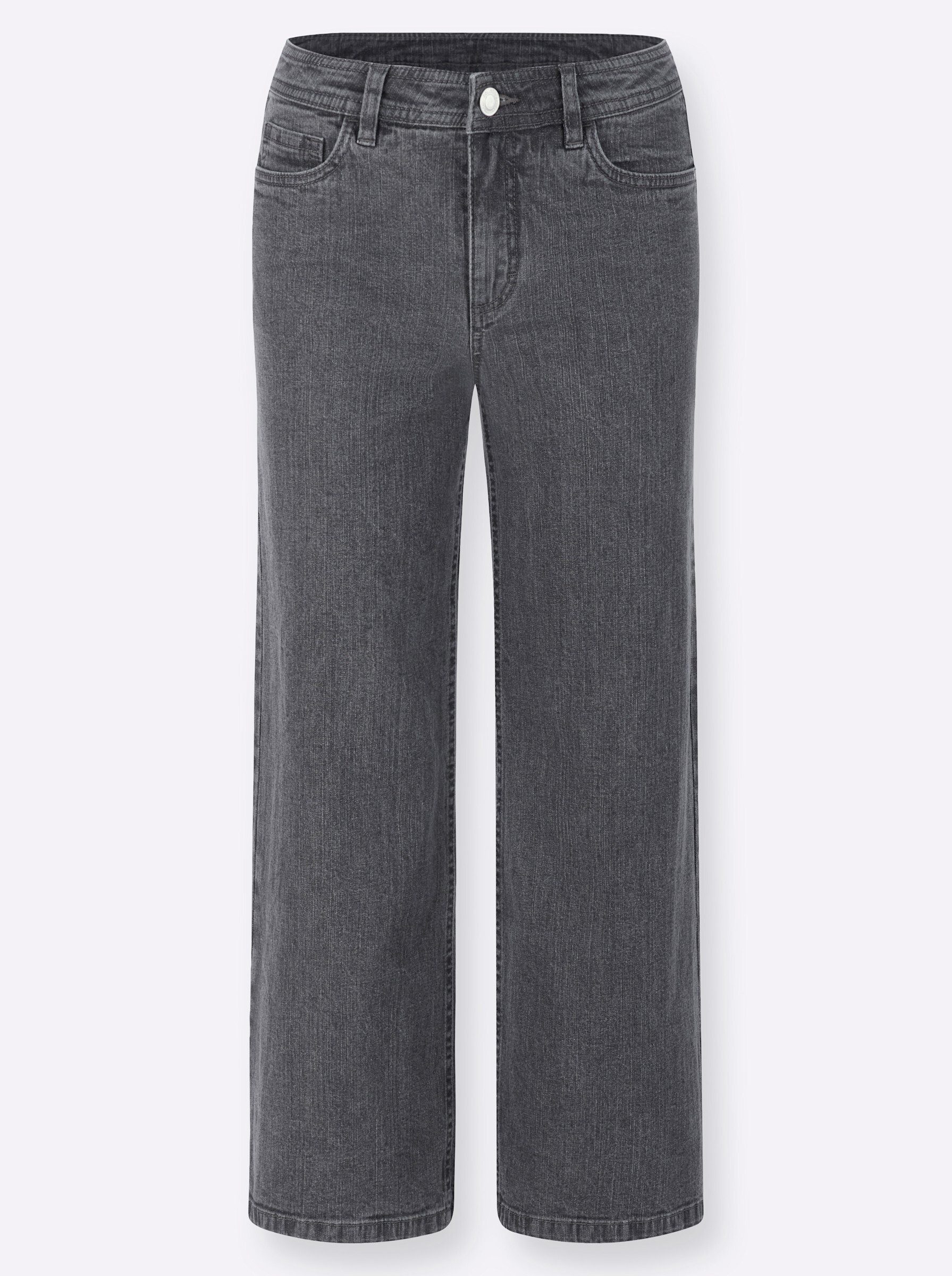 Witt Jeansshorts Jeans-Culotte leicht vertieft