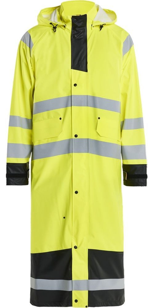 Blåkläder Warnschutz-Shirt High Vis Regenmantel Level 1