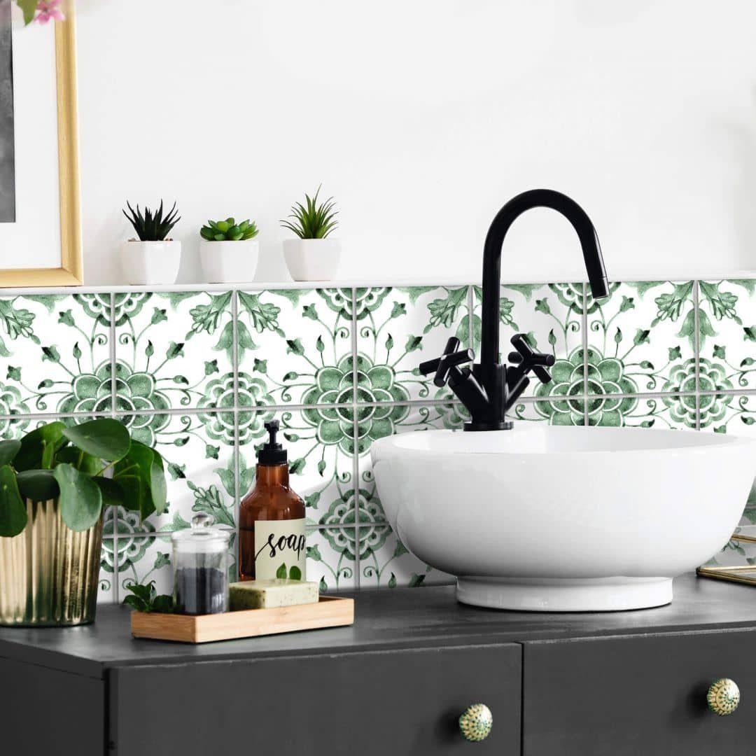 K&L Wall Art Fliesenaufkleber selbstklebend Klebefliese günstig online kaufen