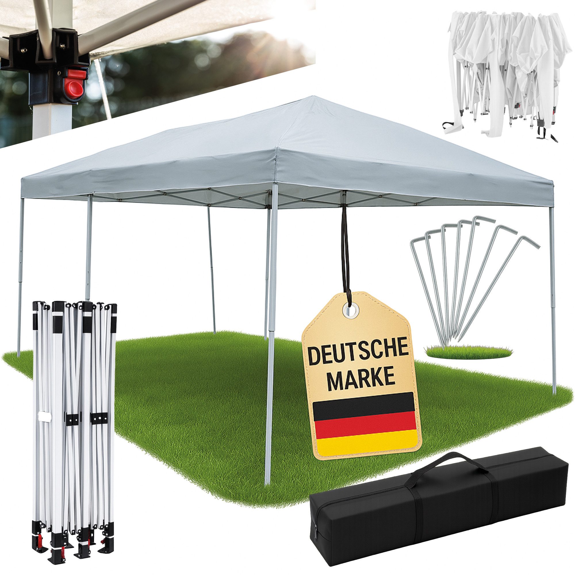 ONDIS24 Faltpavillon Faltzelt Partyzelt inkl. Tasche günstig online kaufen