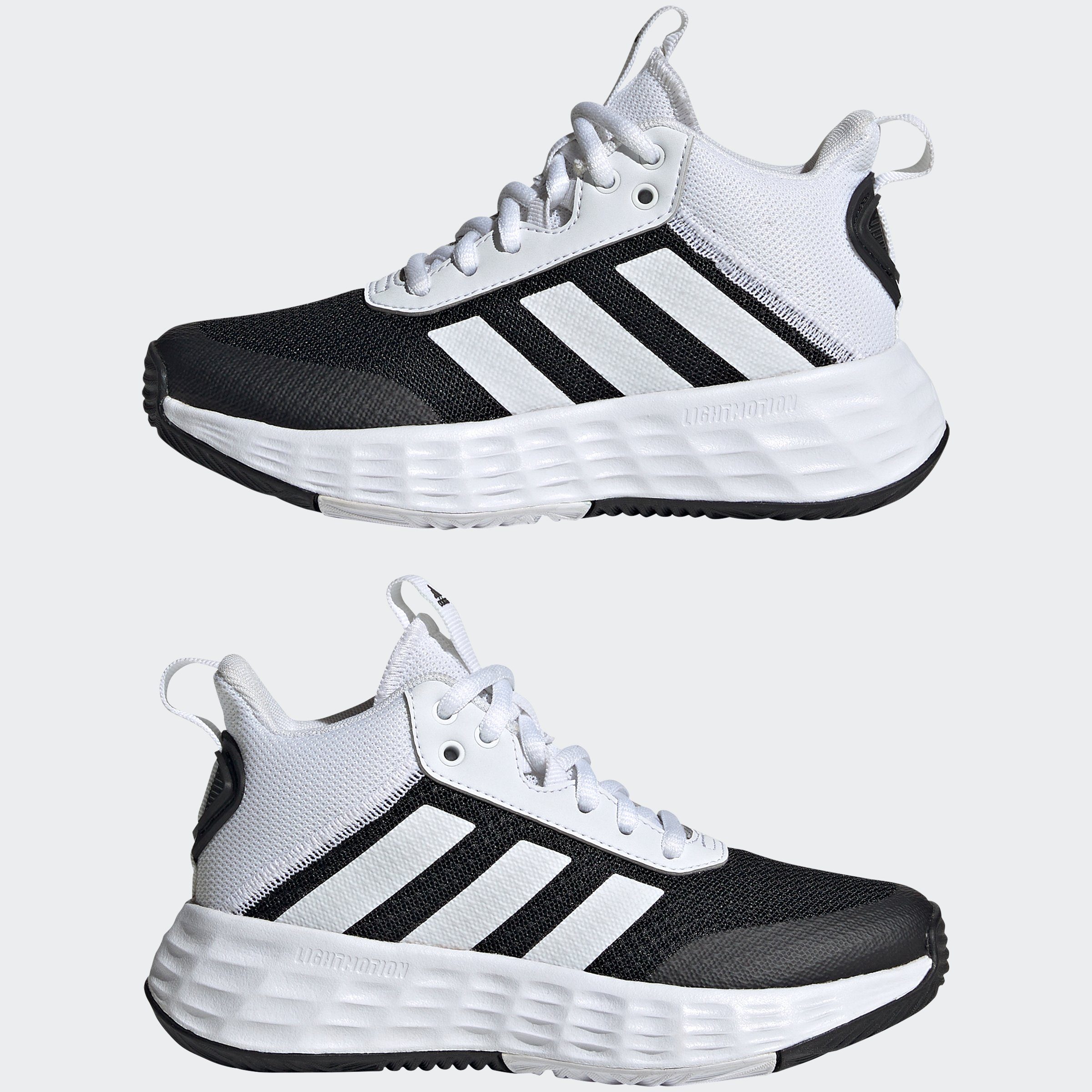 adidas OWNTHEGAME Sportswear CBLACK-FTWWHT-CBLACK Basketballschuh 2.0