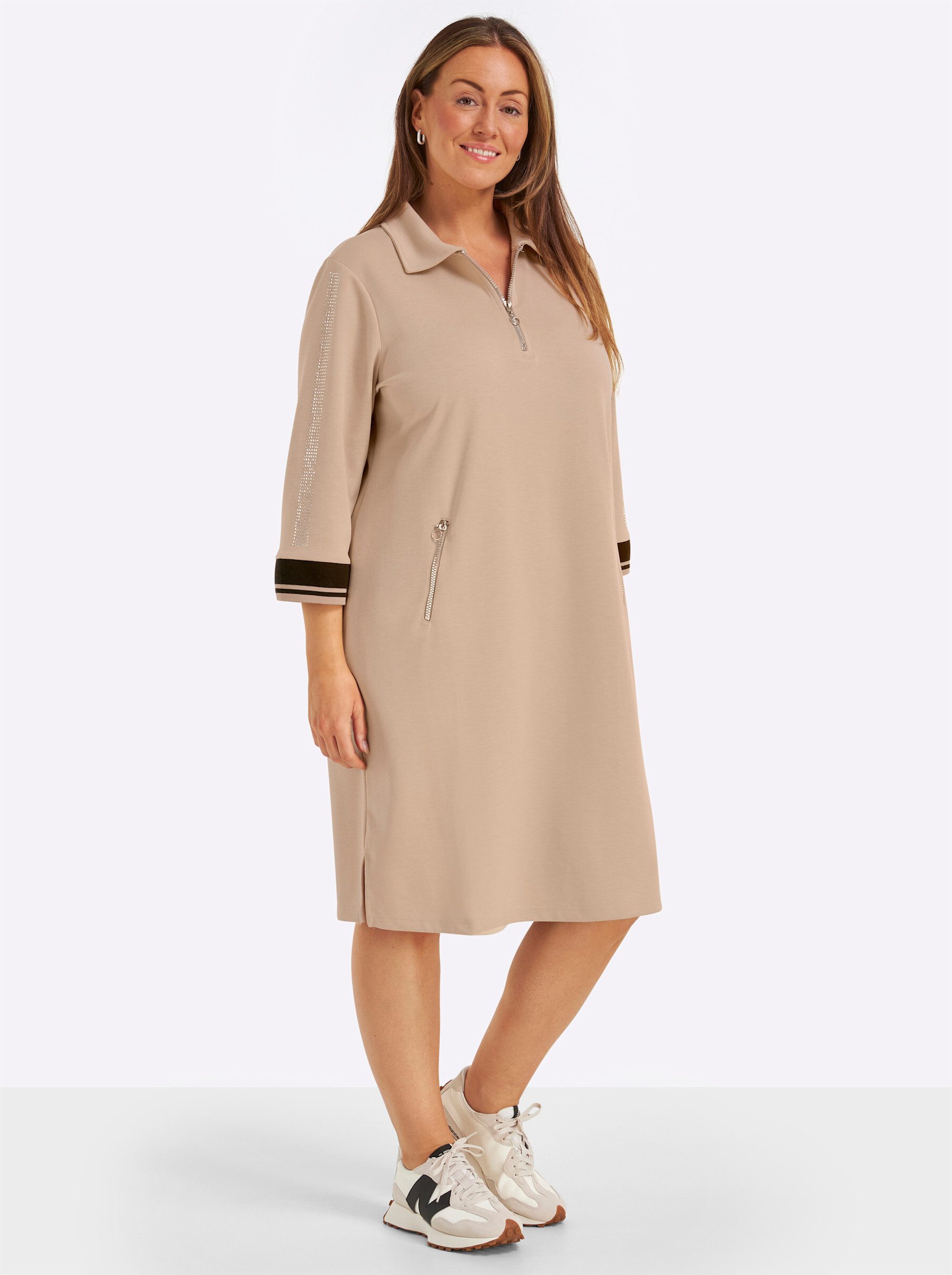 creation L Jerseykleid Modal-Mix-Kleid 3/4-Arm
