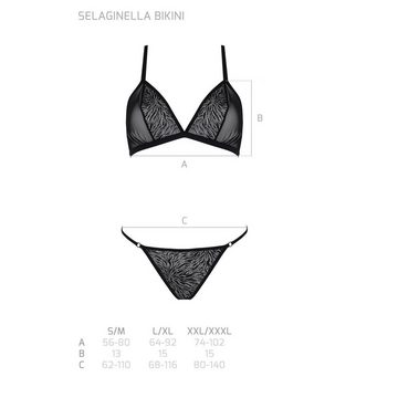 Passion Eco Collection Bügelloser BH PE ECO Selaginella bikini black L/XL