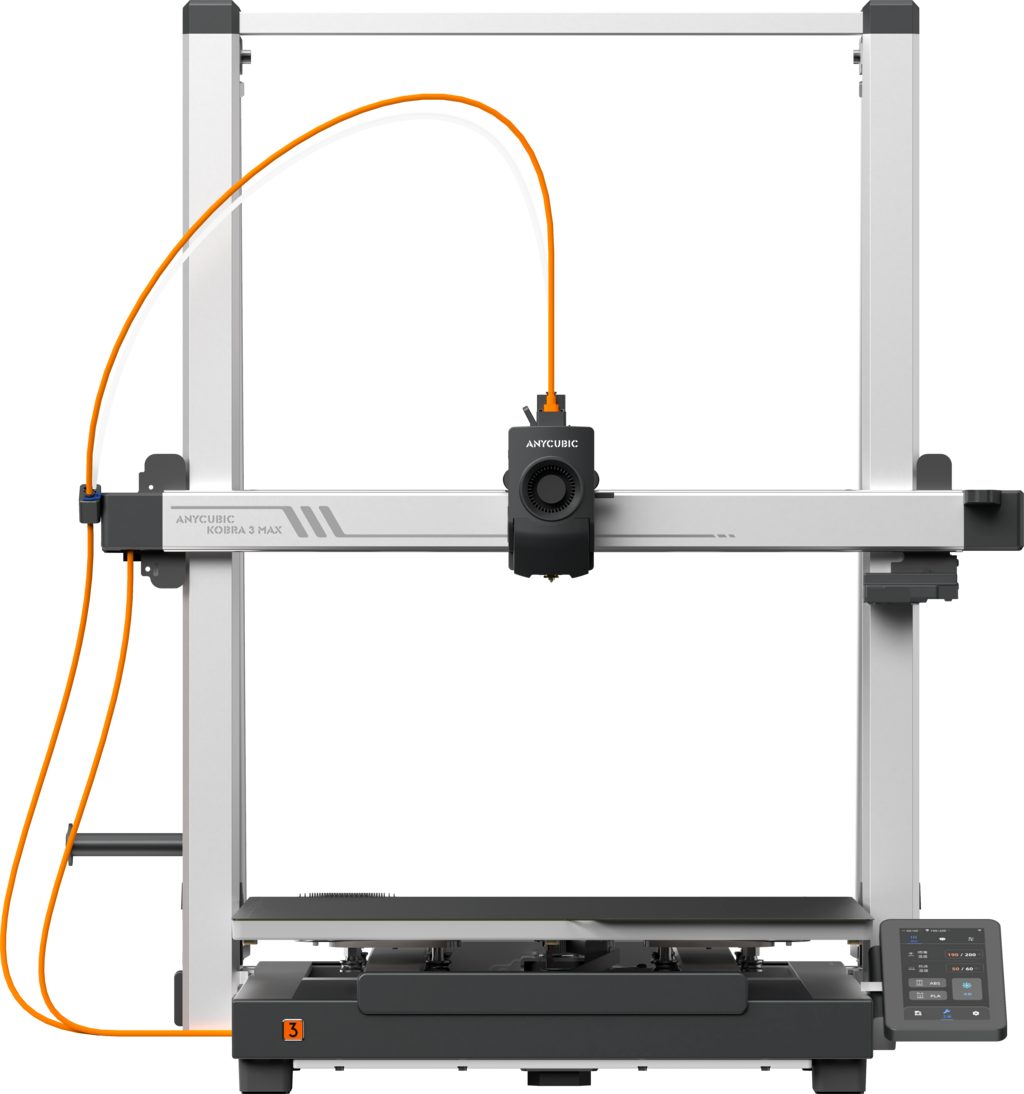 ANYCUBIC 3D-Drucker Anycubic Kobra 3 Max, FDM-3D-Drucker, präzise, stabil, großes Volumen, einfache Bedienung