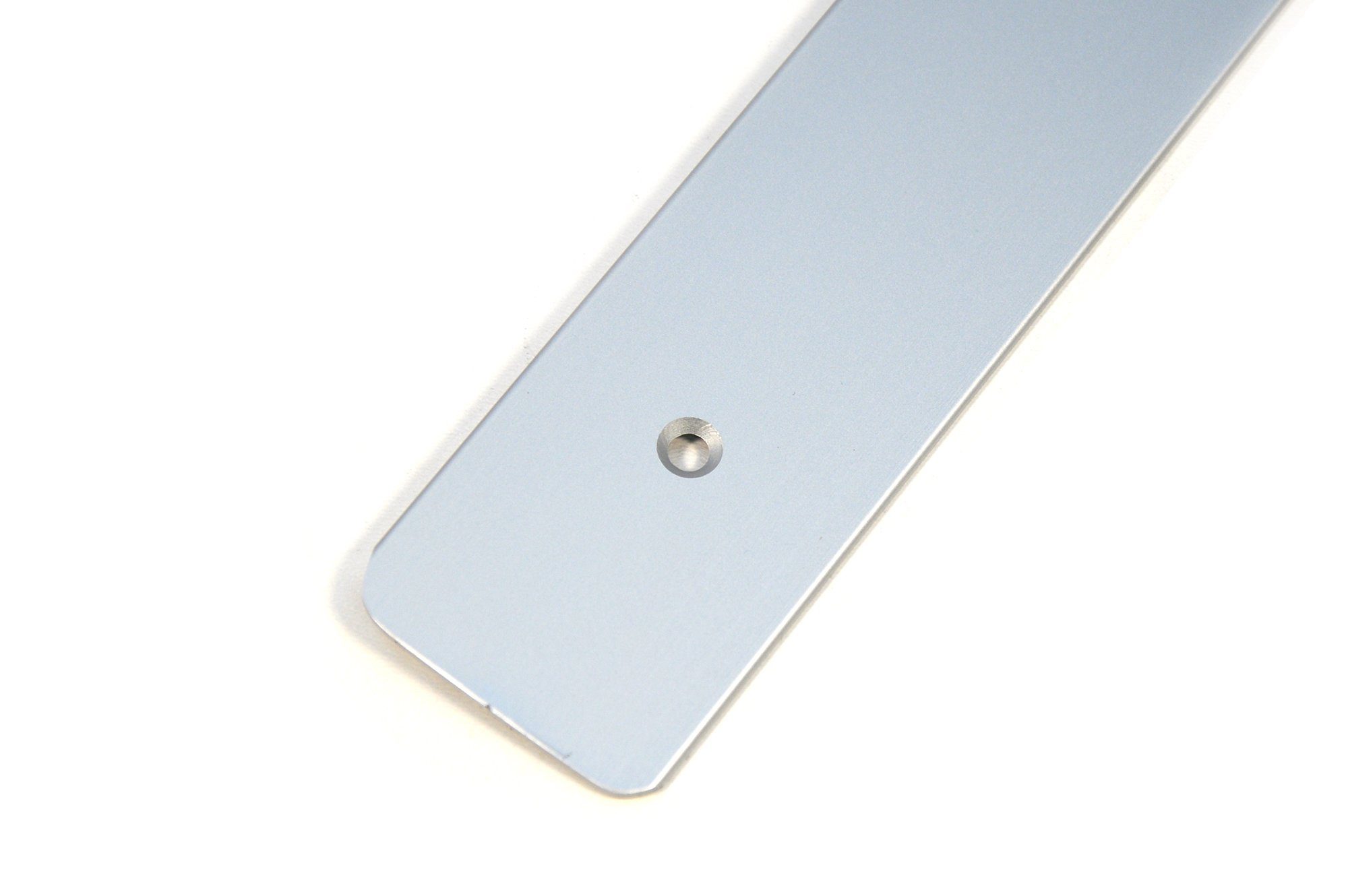 IHC Arbeitsplatte 38mm 650mm Endleiste Winkelleiste Seiteleiste Arbeitsplatte Aluminium