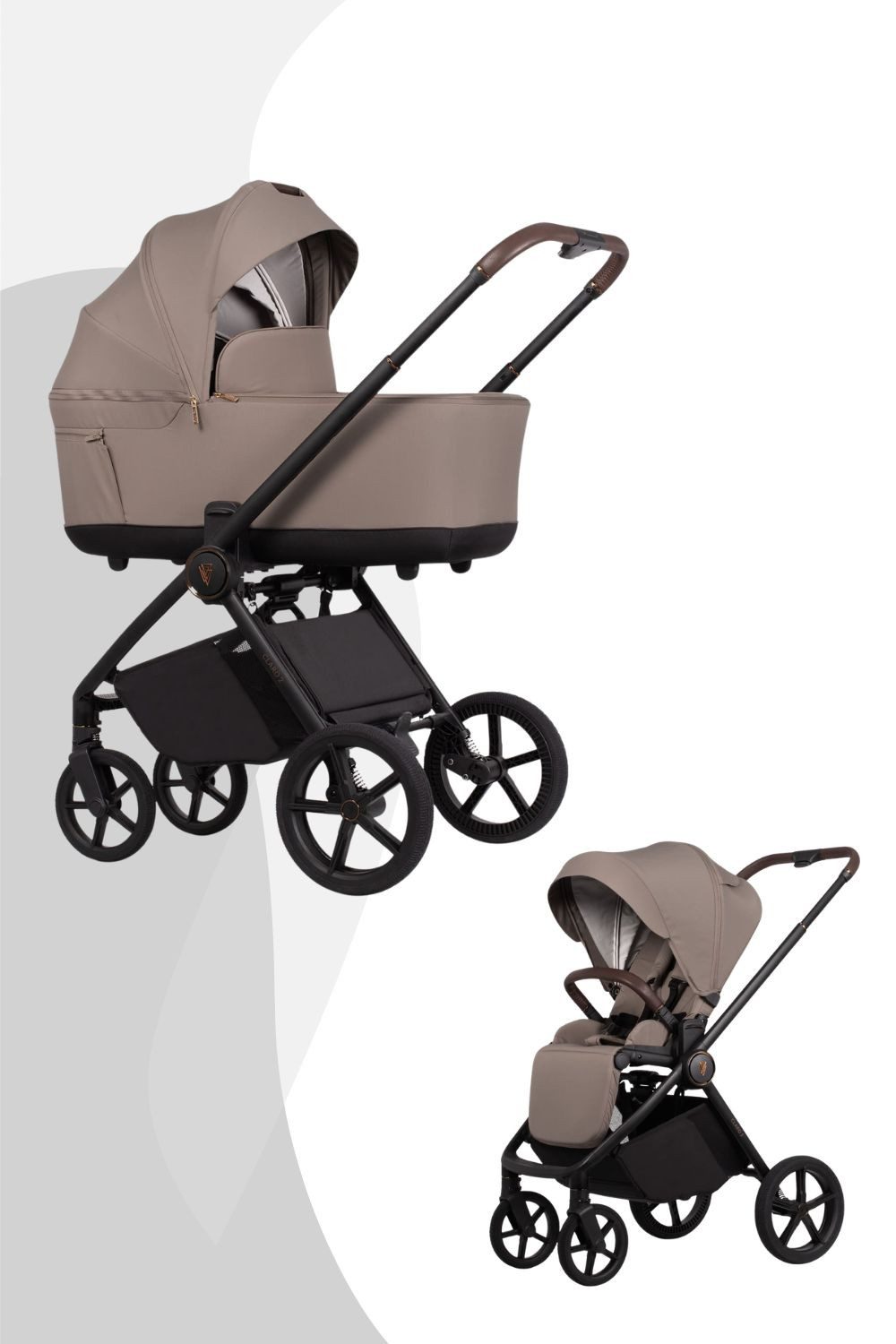 VENICCI Kombi-Kinderwagen Claro 2 / 2in1 Kinderwagen