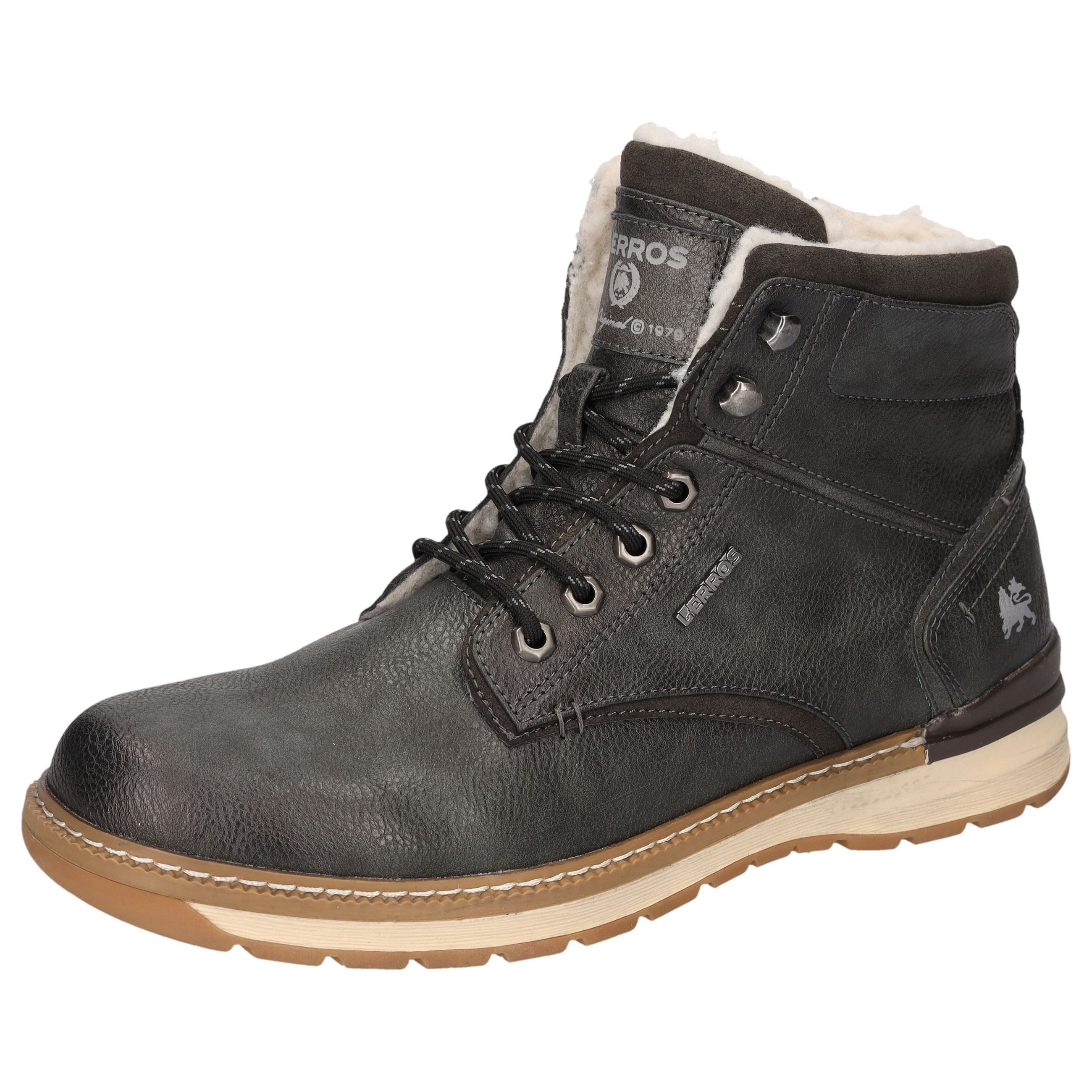 LERROS Winterboots Casual Boots, Winterboots mit Logoaufnäher an der Schuhzunge
