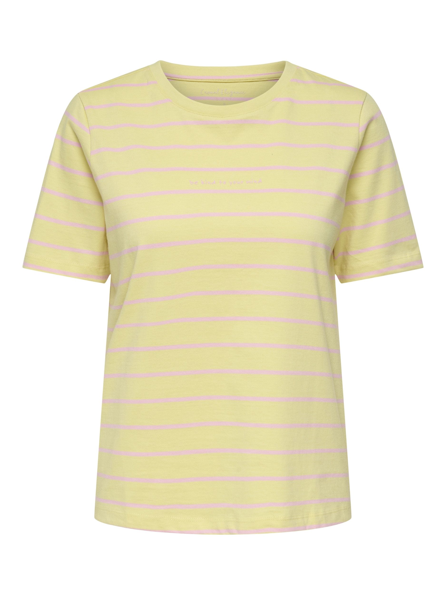 JDY T-Shirt ONLHELLE S/S STRIPE TOP BOX JRS