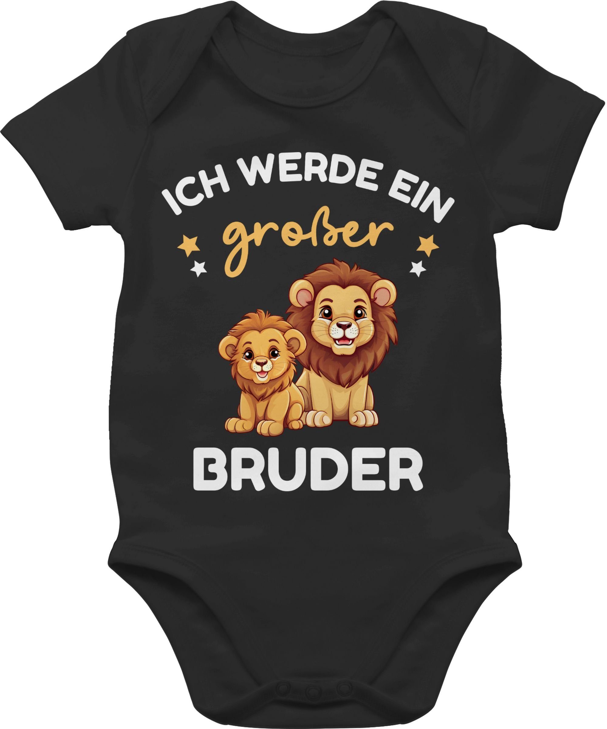 Shirtracer Shirtbody Ich werde großer Bruder Geschenk Löwen Großer Bruder