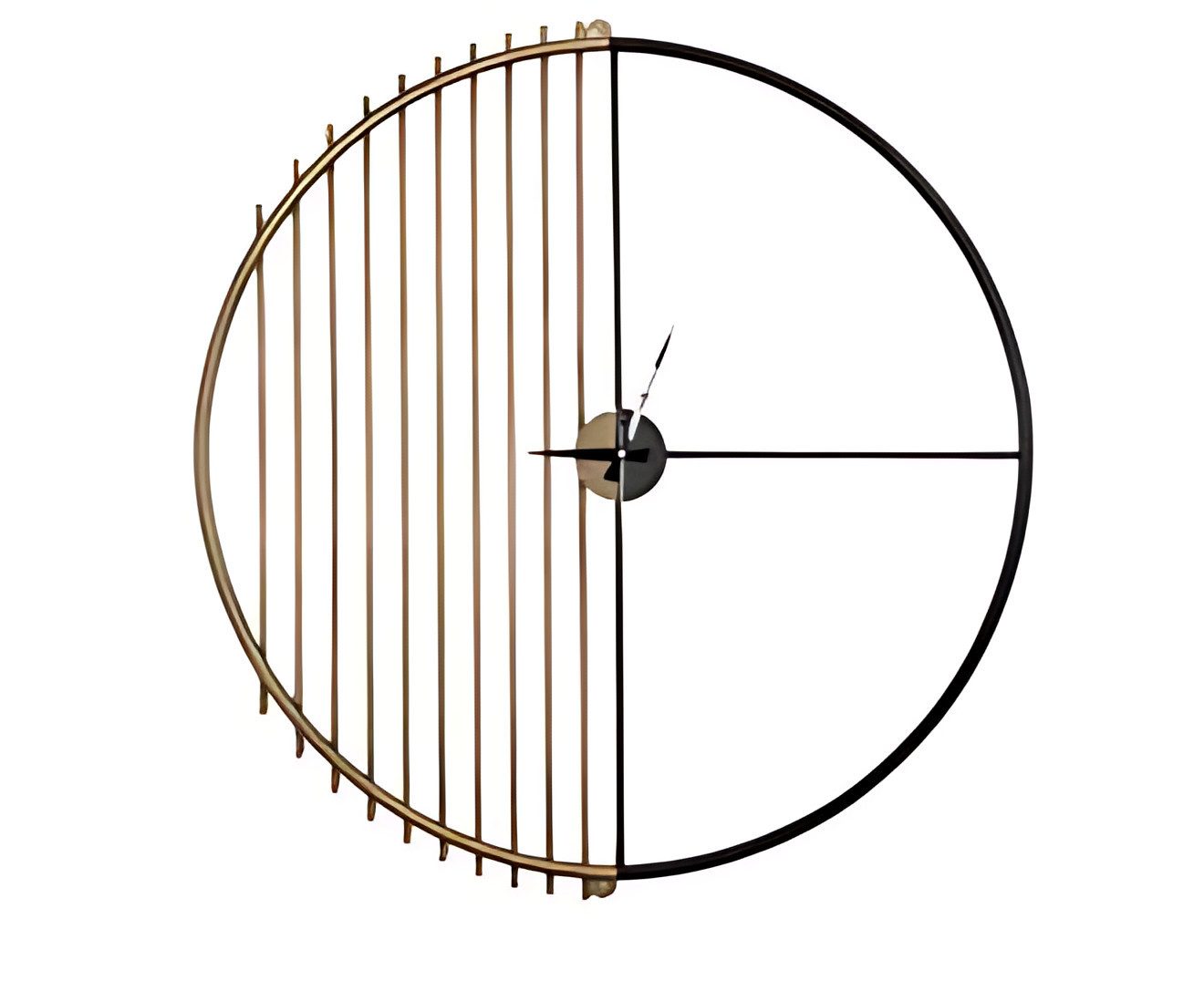 JVmoebel Wanduhr Zeitlose Wanduhr im modernen Design – stilvoll und funktional Uhr 90cm (Made in Europe)