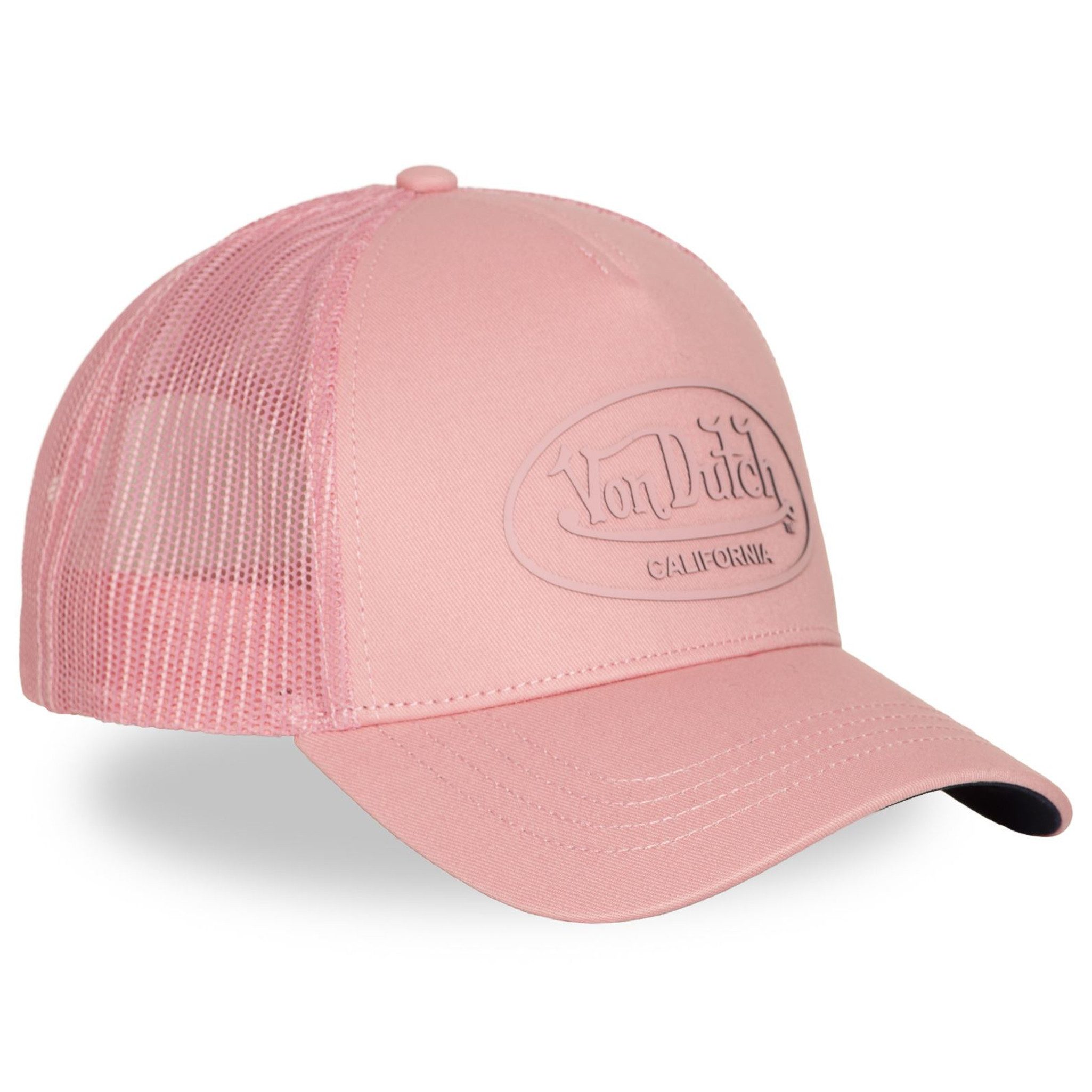 Von Dutch Trucker Cap Von Dutch Originals Trucker Cap - CALIFORNIA Twill Rubber T/T (Basecap, Basecap, Meshcap, Trucker Kappe)