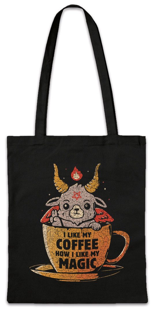 Beuteltasche Magic Coffee Stofftasche Fun Geek Nerd Science Scientist Kaffee
