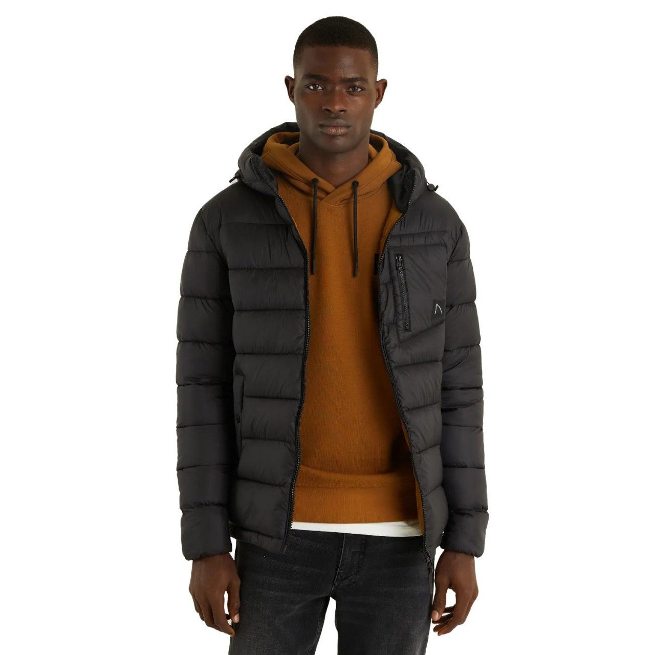 Allwetterjacke Cloud Puffer, schwarz