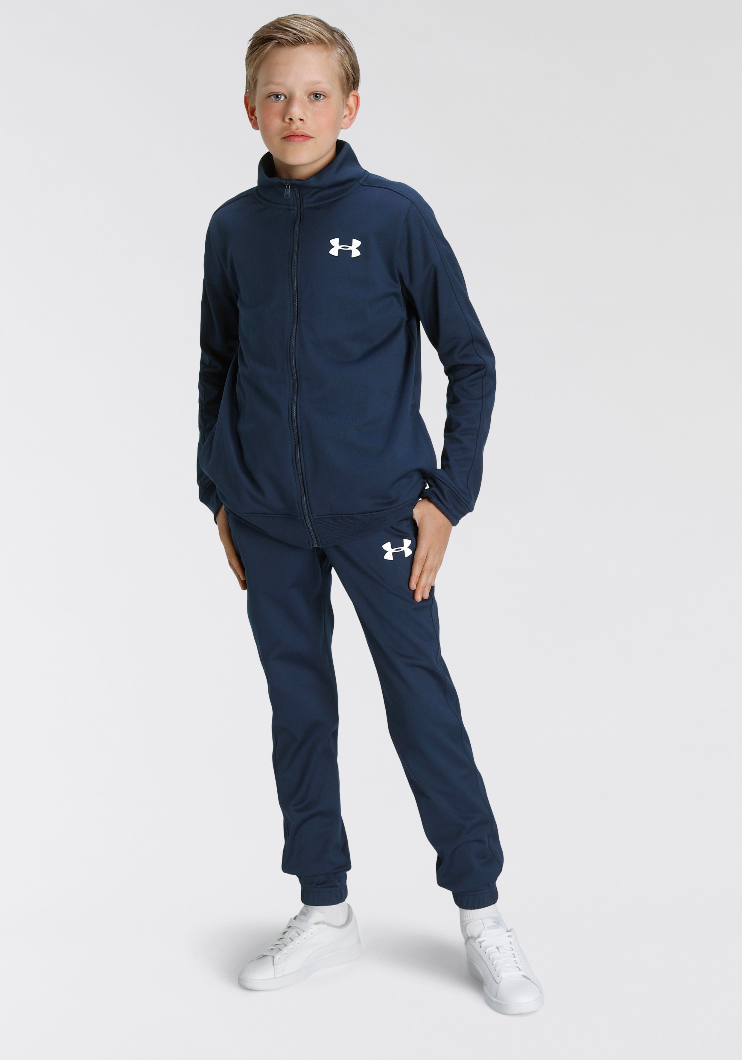 Under Armour® Trainingsanzug UA KNIT TRACK SUIT, Trainingsanzug von UNDER  ARMOUR