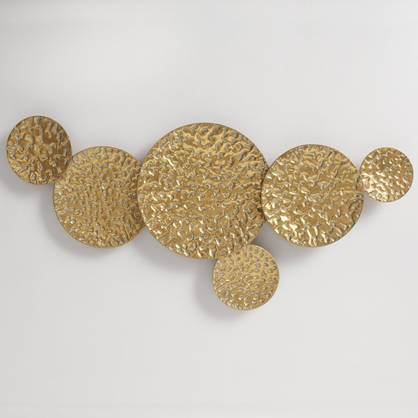 Wanddekoobjekt "Citala" B118cm, antikgold aus in BOLTZE Eisen Wanddeko