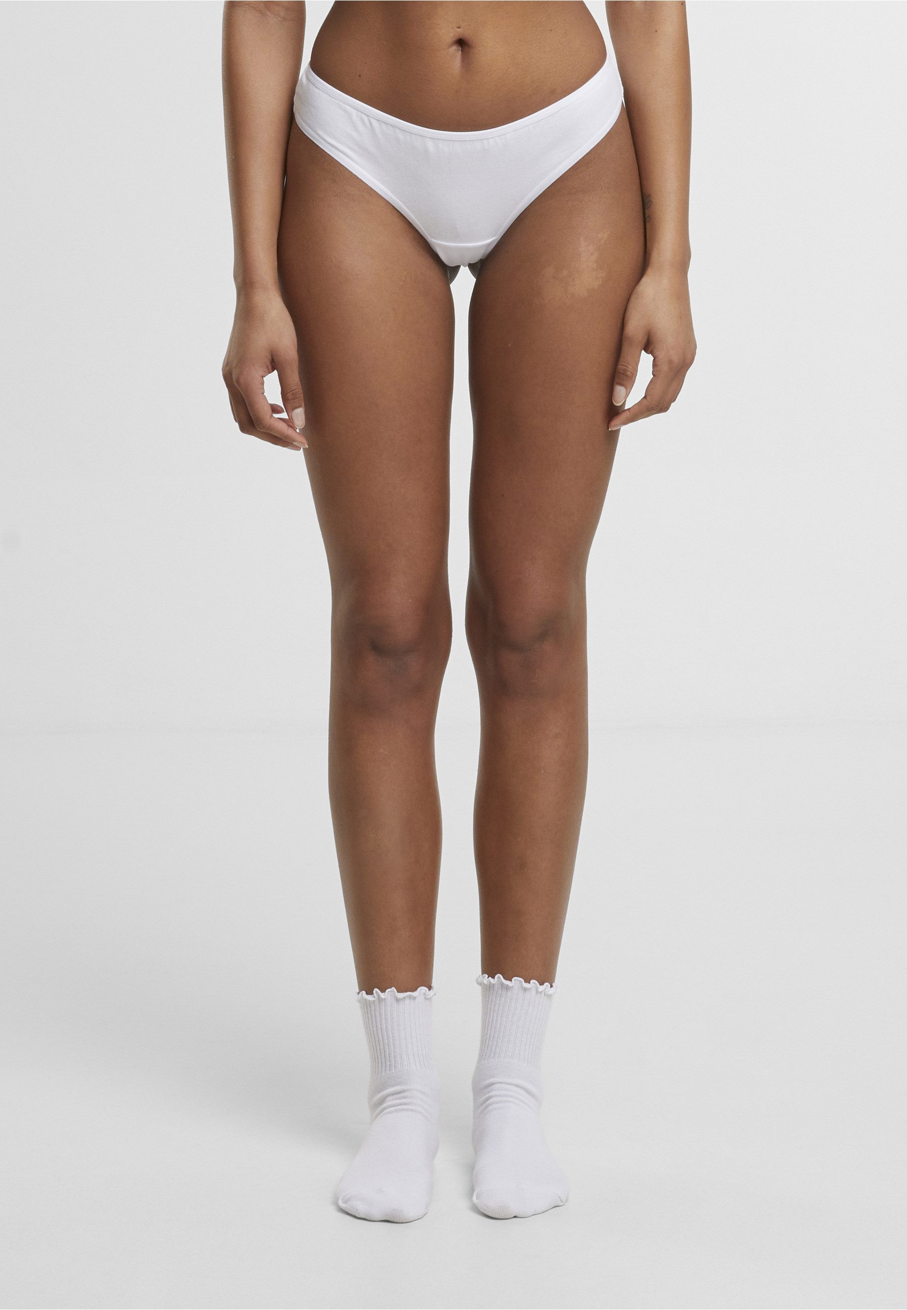 URBAN CLASSICS Panty Urban Classics Ladies Basic Cotton Tanga 5-Pack