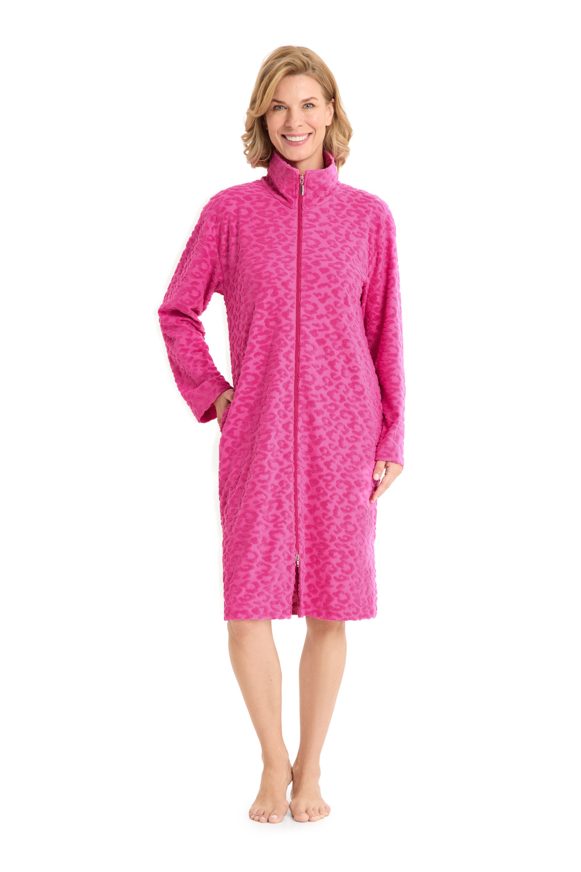 Rösch Morgenmantel 1263209, 80% Baumwolle, 20% Polyester