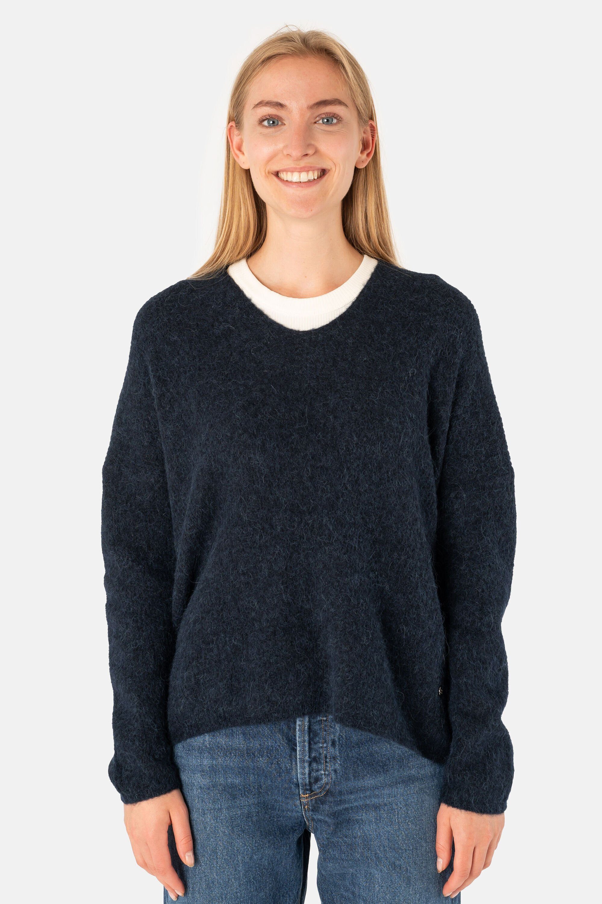 Mos Mosh Strickpullover Thora Blau | Strickpullover