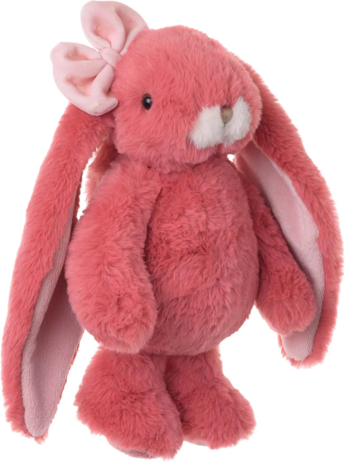 Bukowski Kuscheltier Hase Friendly Kanina tulip pink 30 cm Plüschhase Stofftier