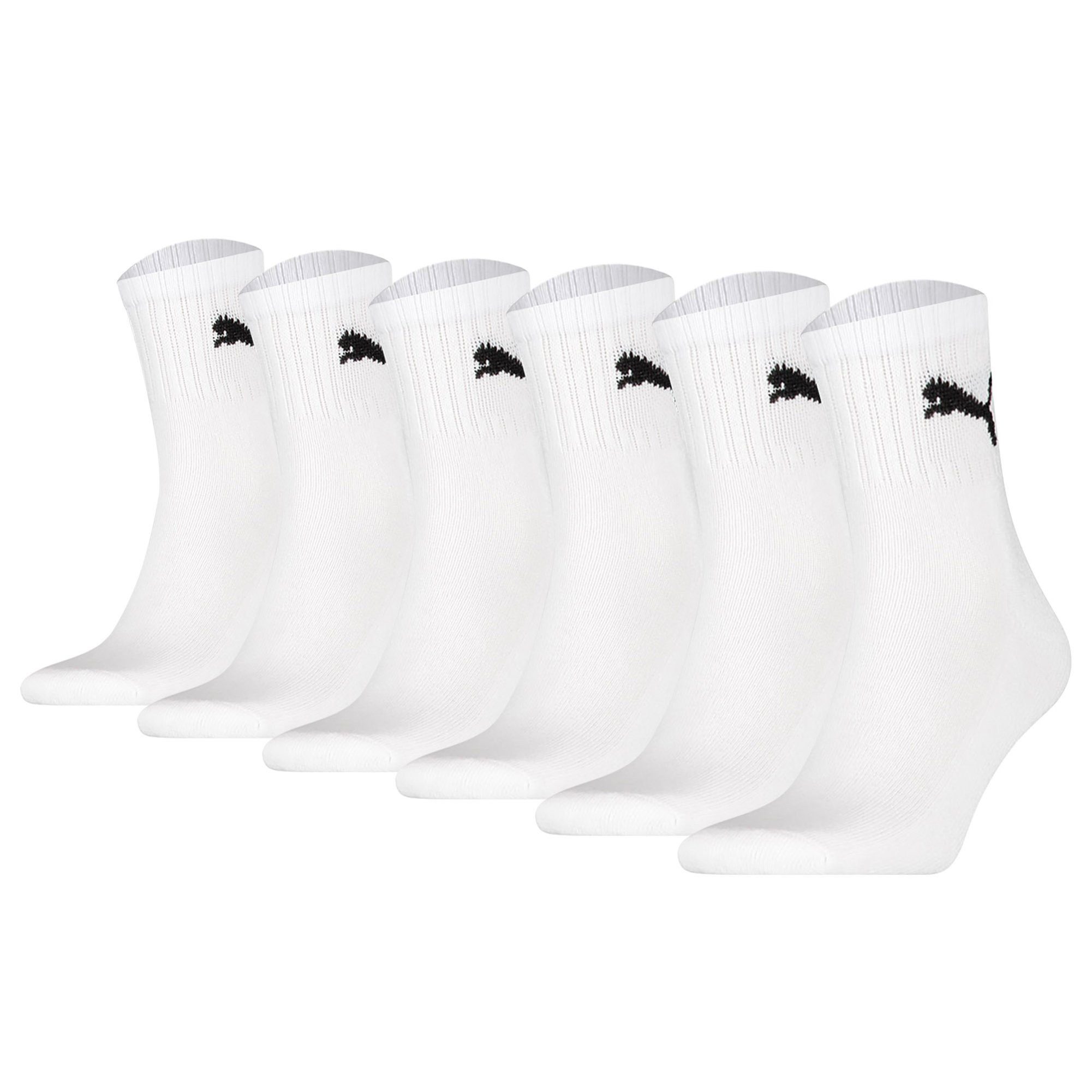 PUMA Kurzsocken Unisex Socken 6er Pack Baumwolle (Packung, 6er Pack)