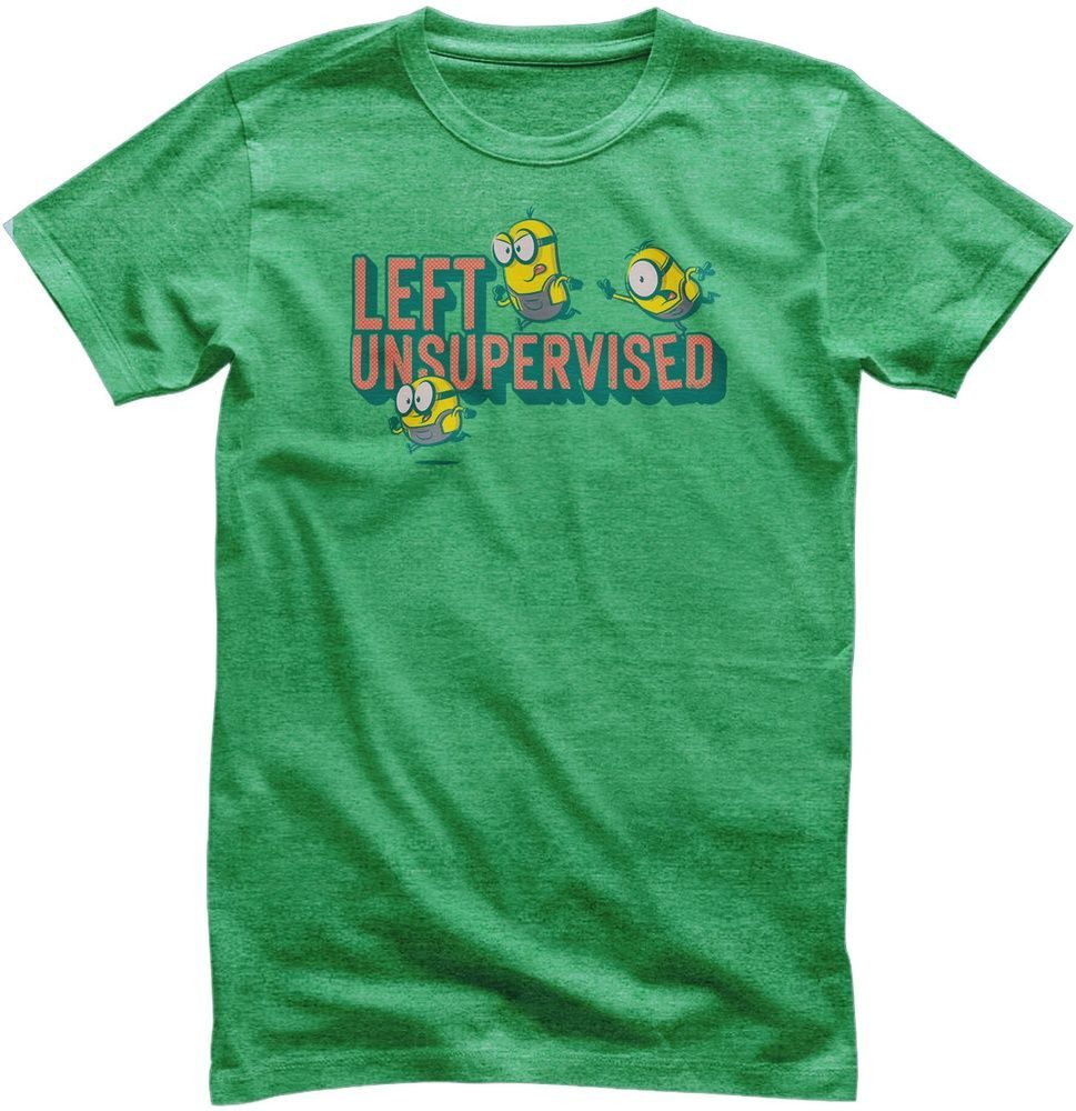 T-Shirt Minions Left Unsupervised T-Shirt