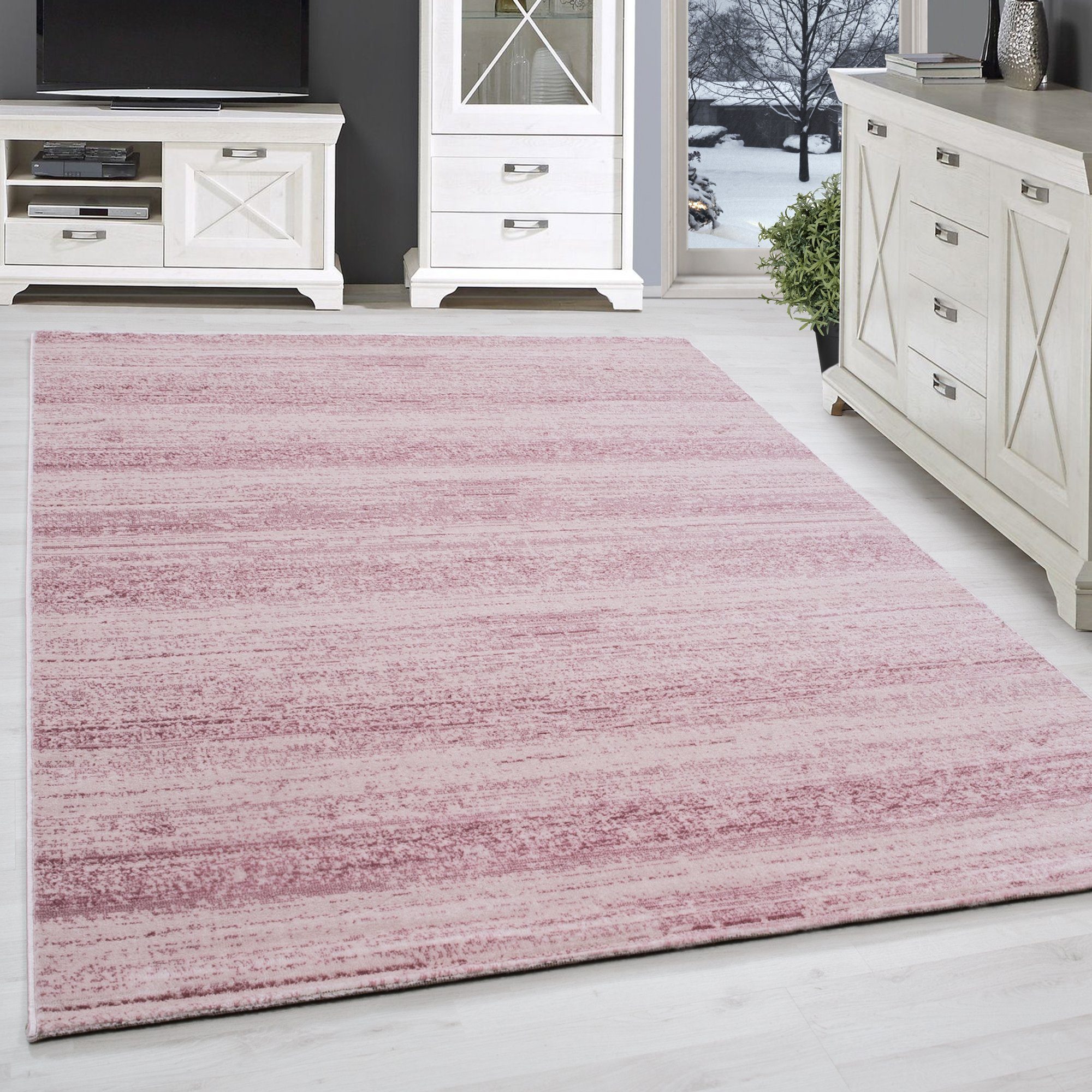 SIMPEX24 Designteppich Unicolor - Einfarbig, Läufer, günstig online kaufen