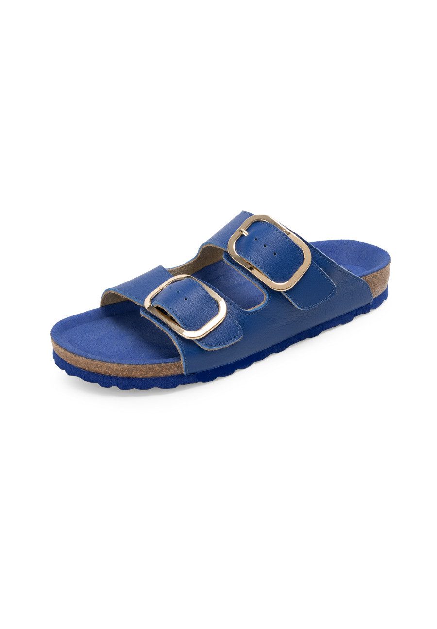 vitaform Damen Pantoletten Softnappaleder Pantolette