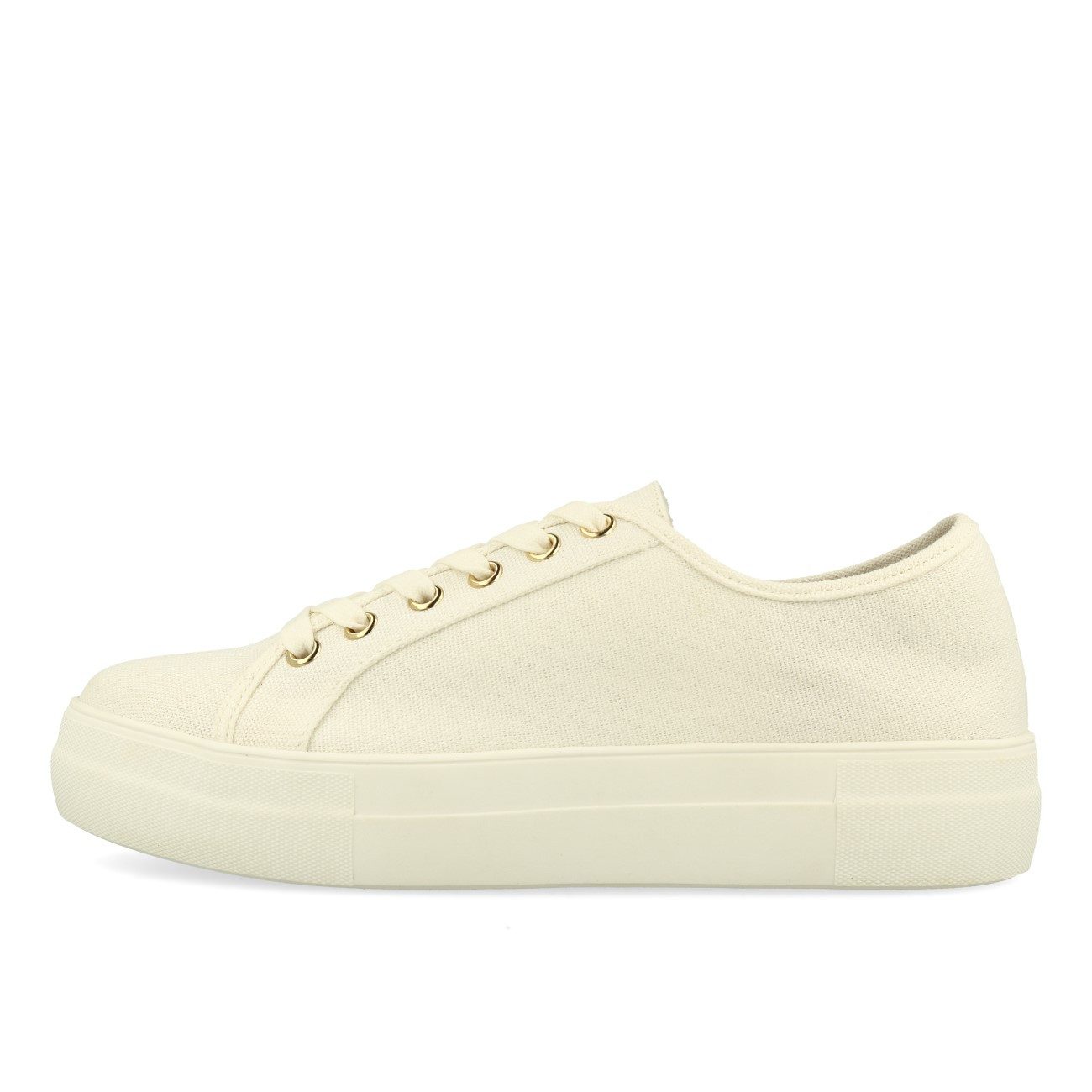 La Strada La Strada 1905091 Damen Sneaker White Canvas Sneaker