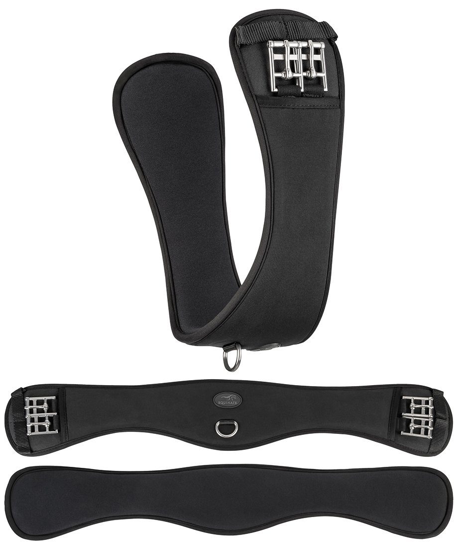 Equinate Sattelgurte Kurzgurt Fremont mit 20mm Memory Foam, besonders anschmiegsam