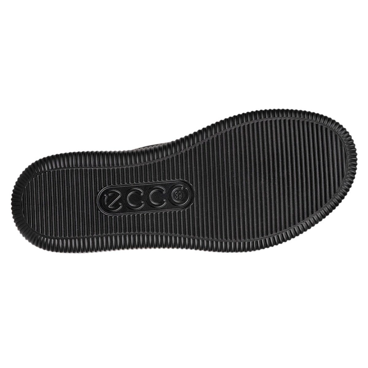 Ecco Soft Zero WP (Premium-Leder, wasserdicht) schwarz Damen Sneaker günstig online kaufen