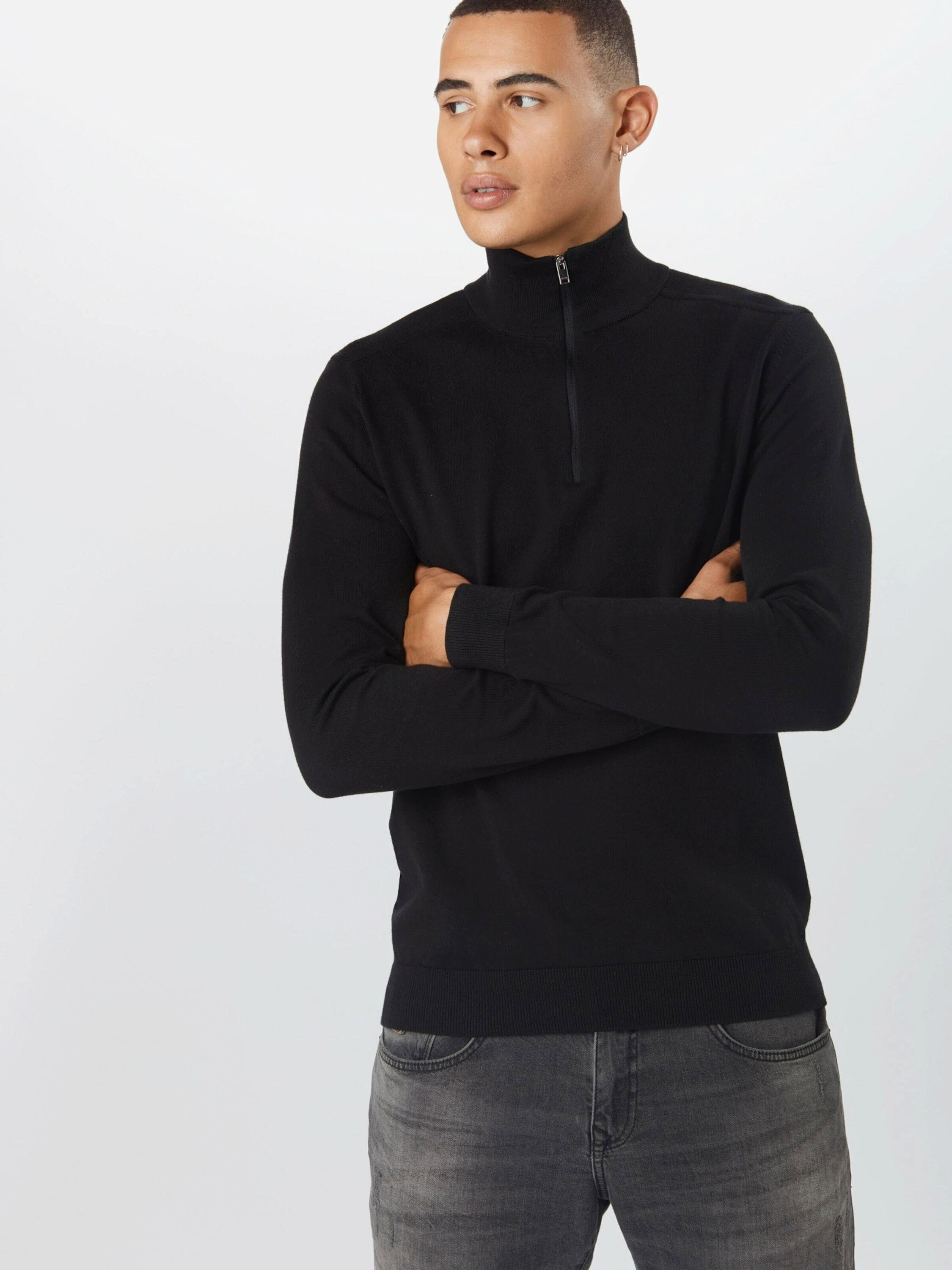 Selected Rundhalspullover Berg (1-tlg) günstig online kaufen