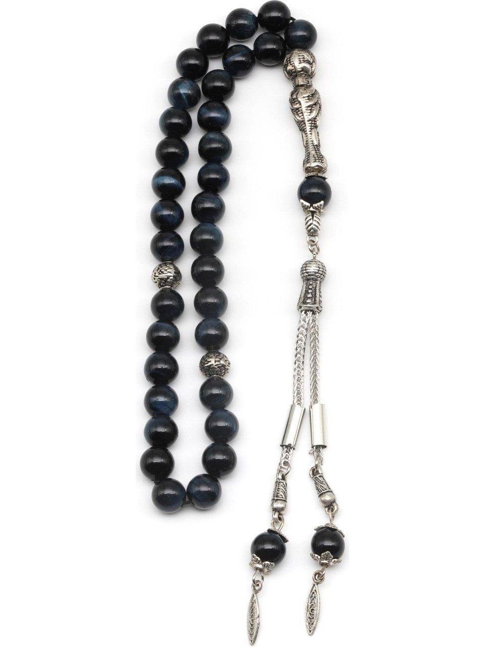 Nisan Ketten und Armband Set, Tigerauge Edelstein Tesbih Gebetskette – 33 P günstig online kaufen