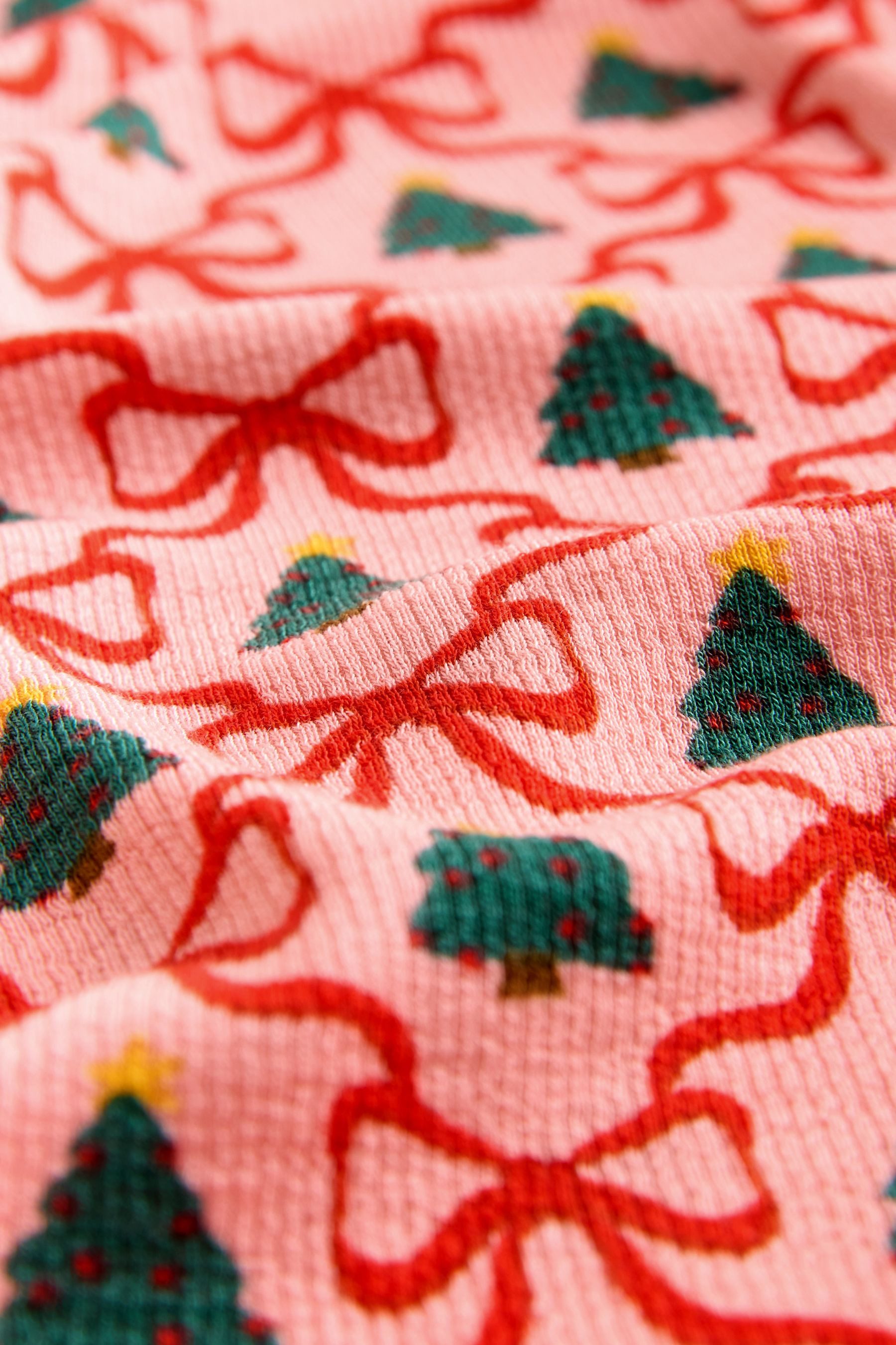 Next Blusenshirt Langärmeliges Rundhalsaussoberteil, Weihnachten (1-tlg) günstig online kaufen