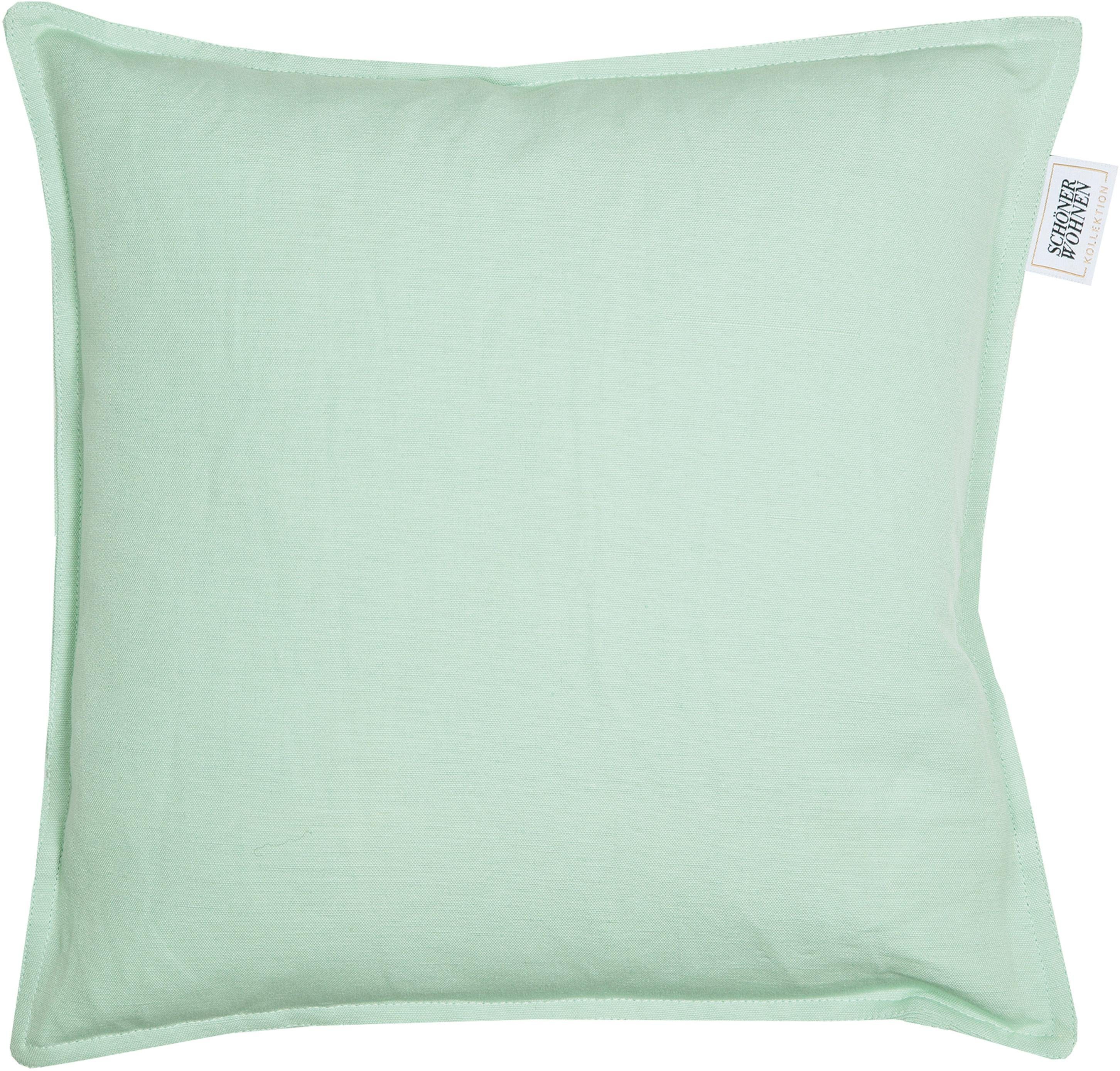 SCHÖNER WOHNEN-Kollektion Dekokissen Lino, aus hochwertigem, natürlichem Materialmix